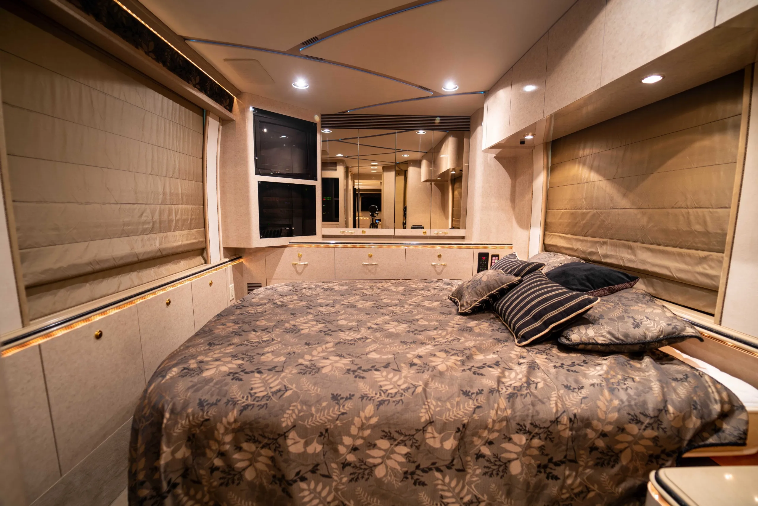 Interior detail of Marathon Coach 0826
