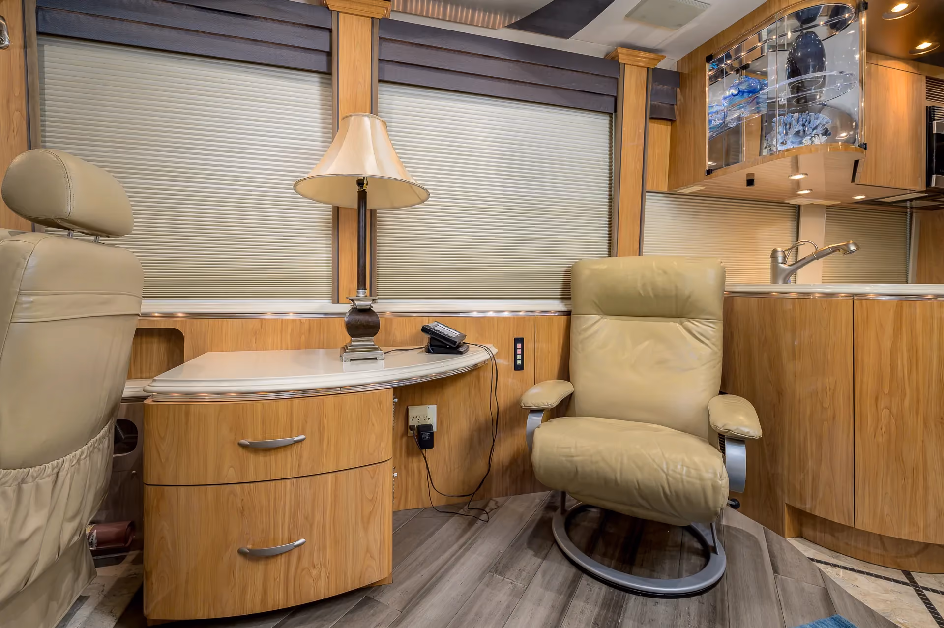 Interior detail of Marathon Coach 0979