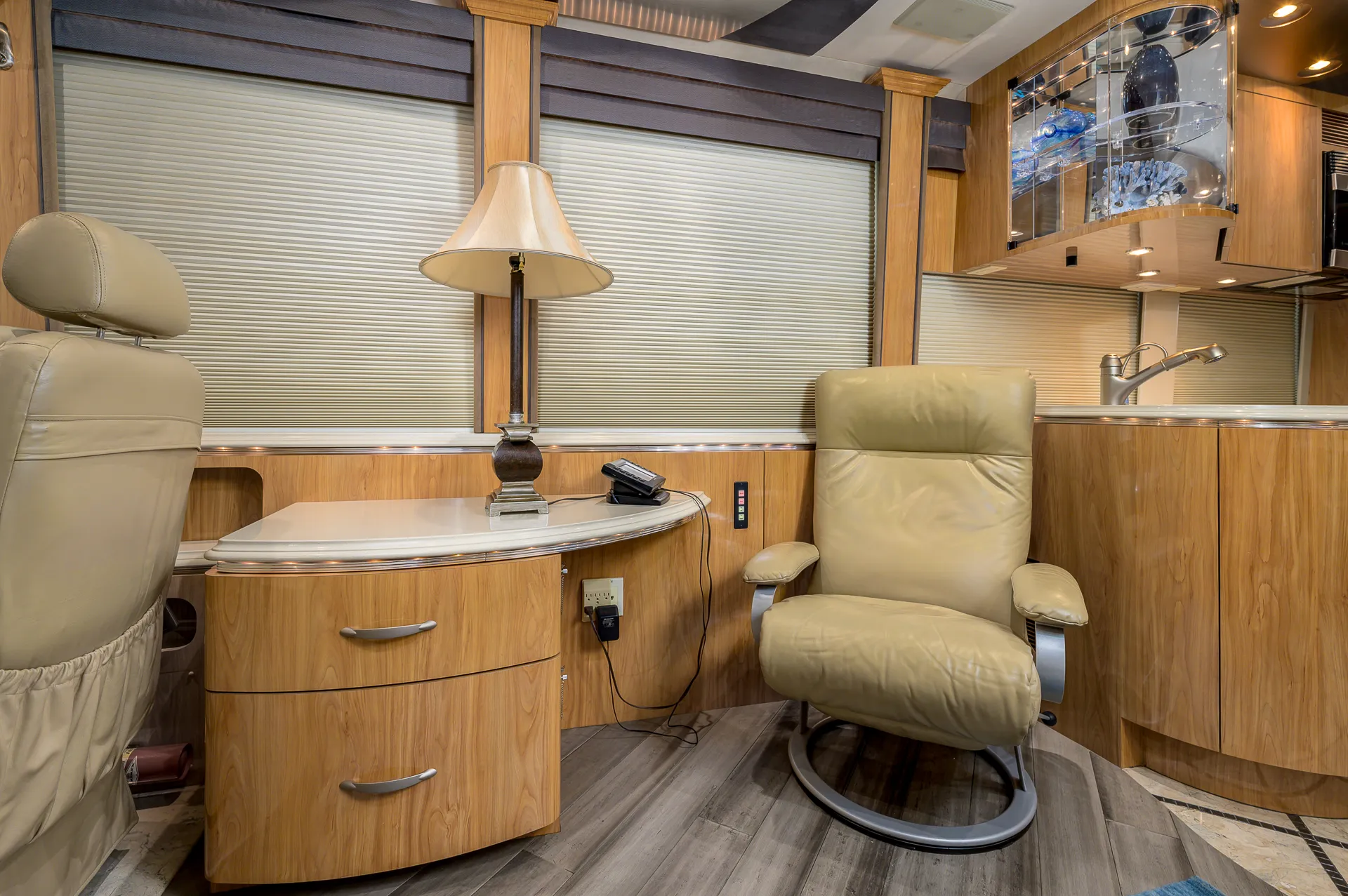 Interior detail of Marathon Coach 0979