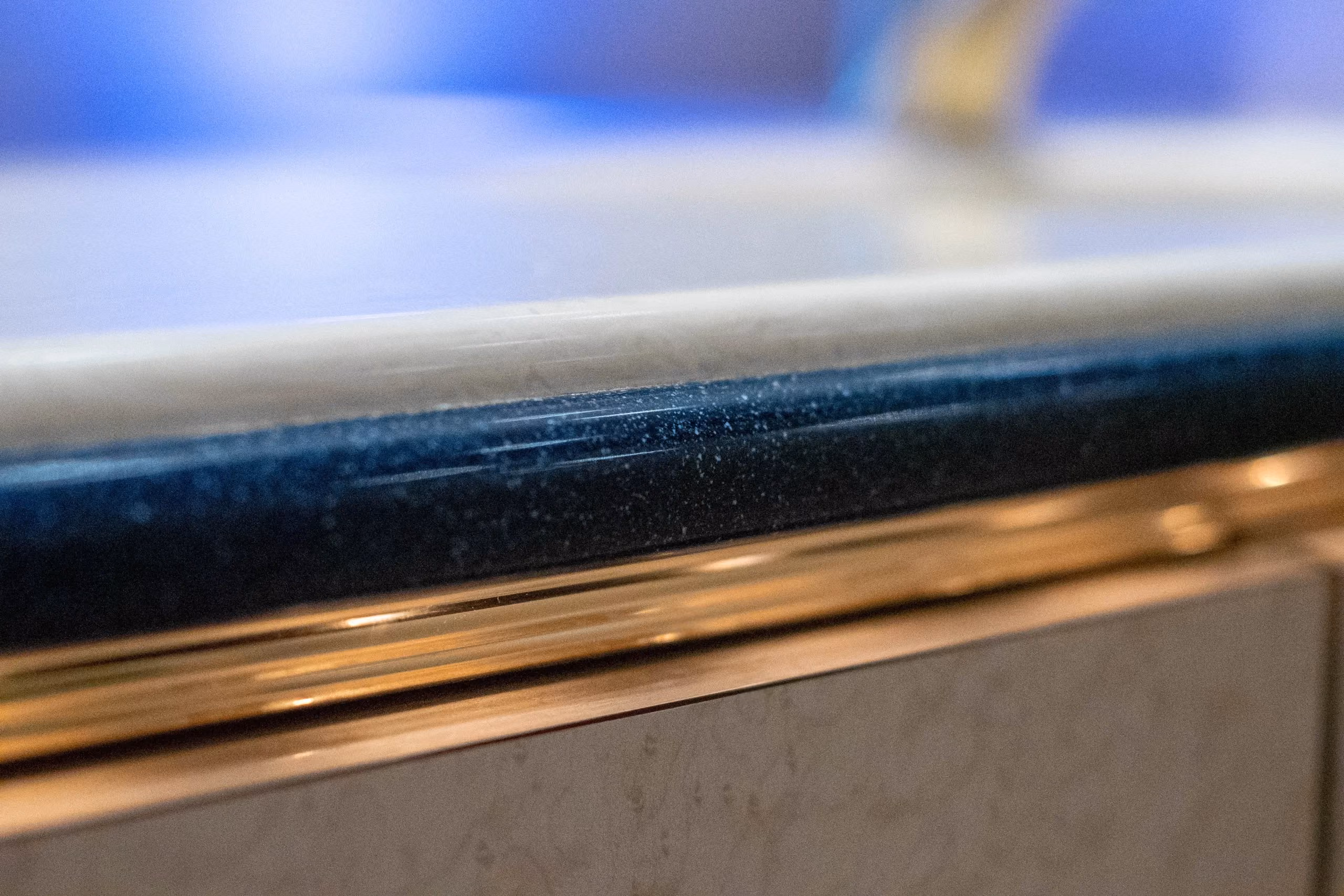 Trim and finish detail in Marathon Coach 1006