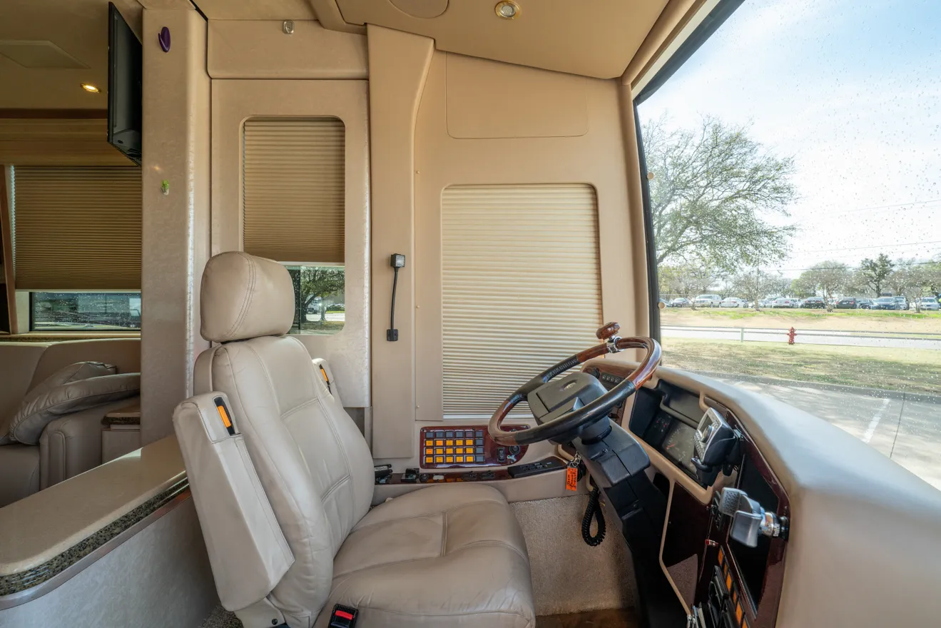 Driving area of Marathon Coach 1011