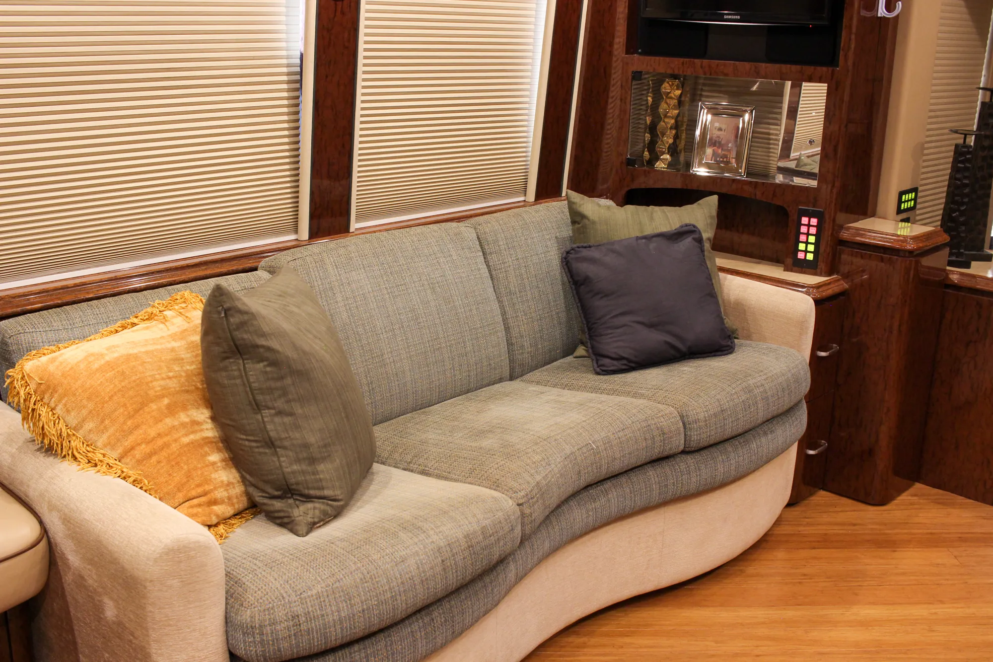Interior finish detail of Marathon Coach 1084