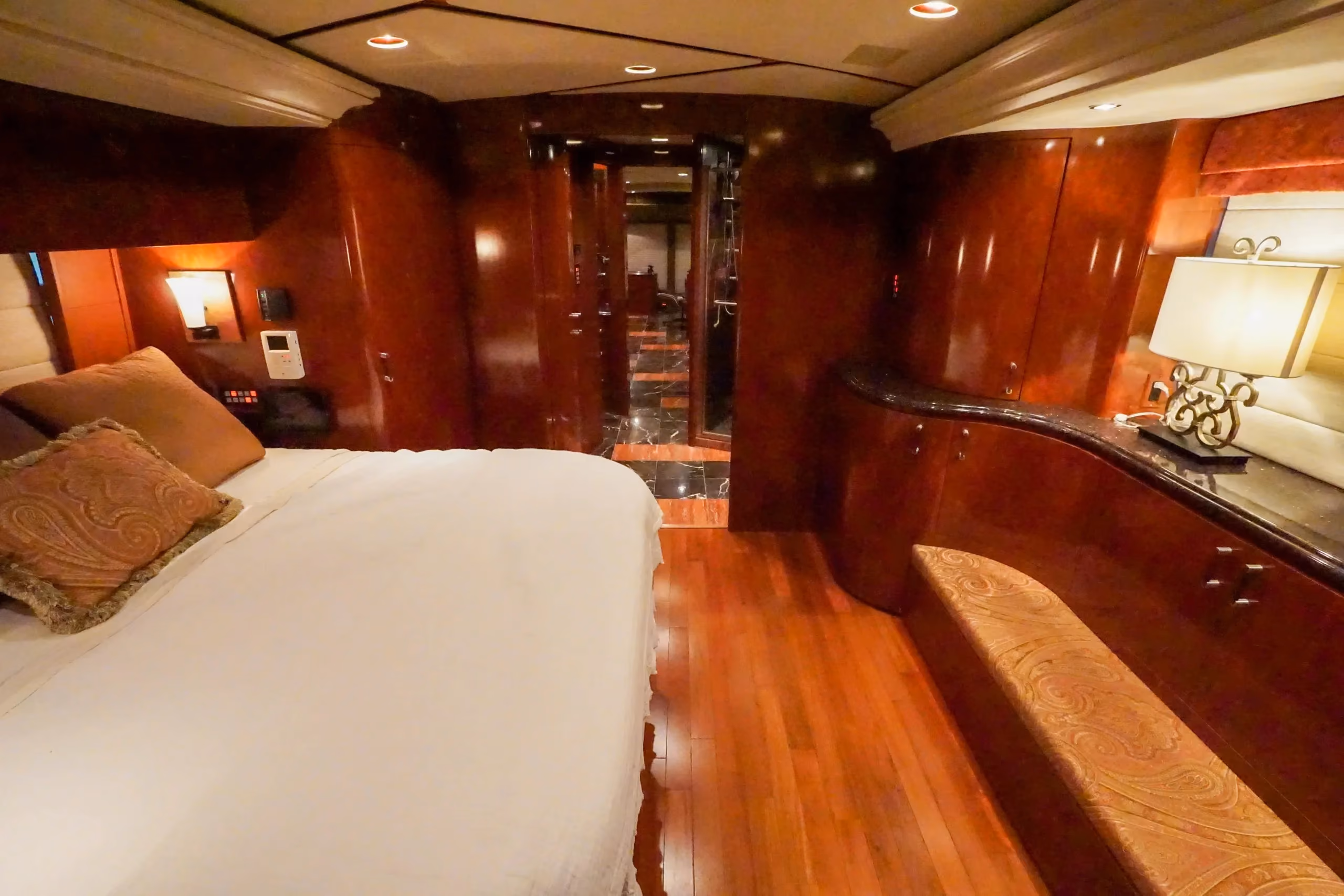 Interior view of Marathon Coach 1097