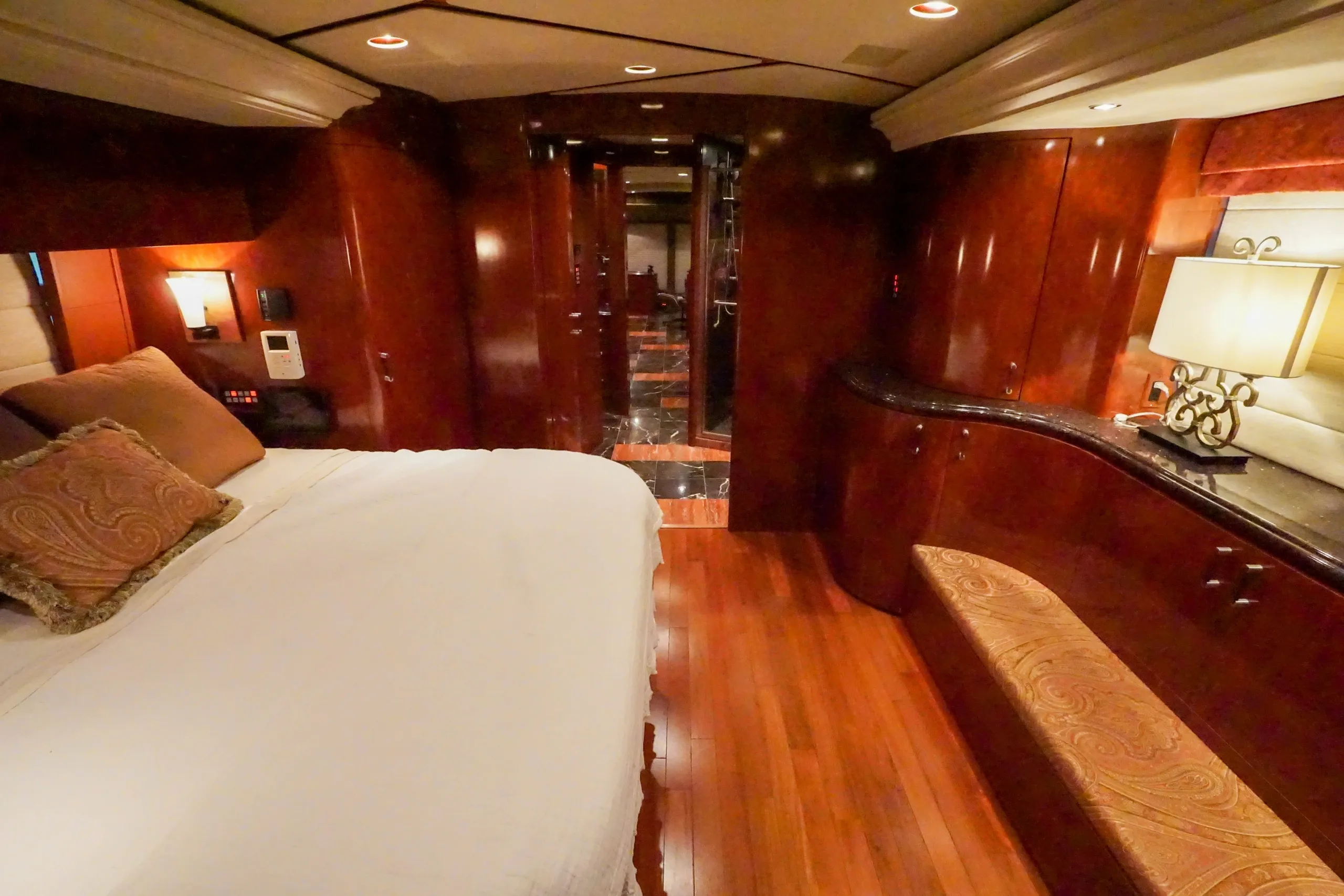 Interior view of Marathon Coach 1097