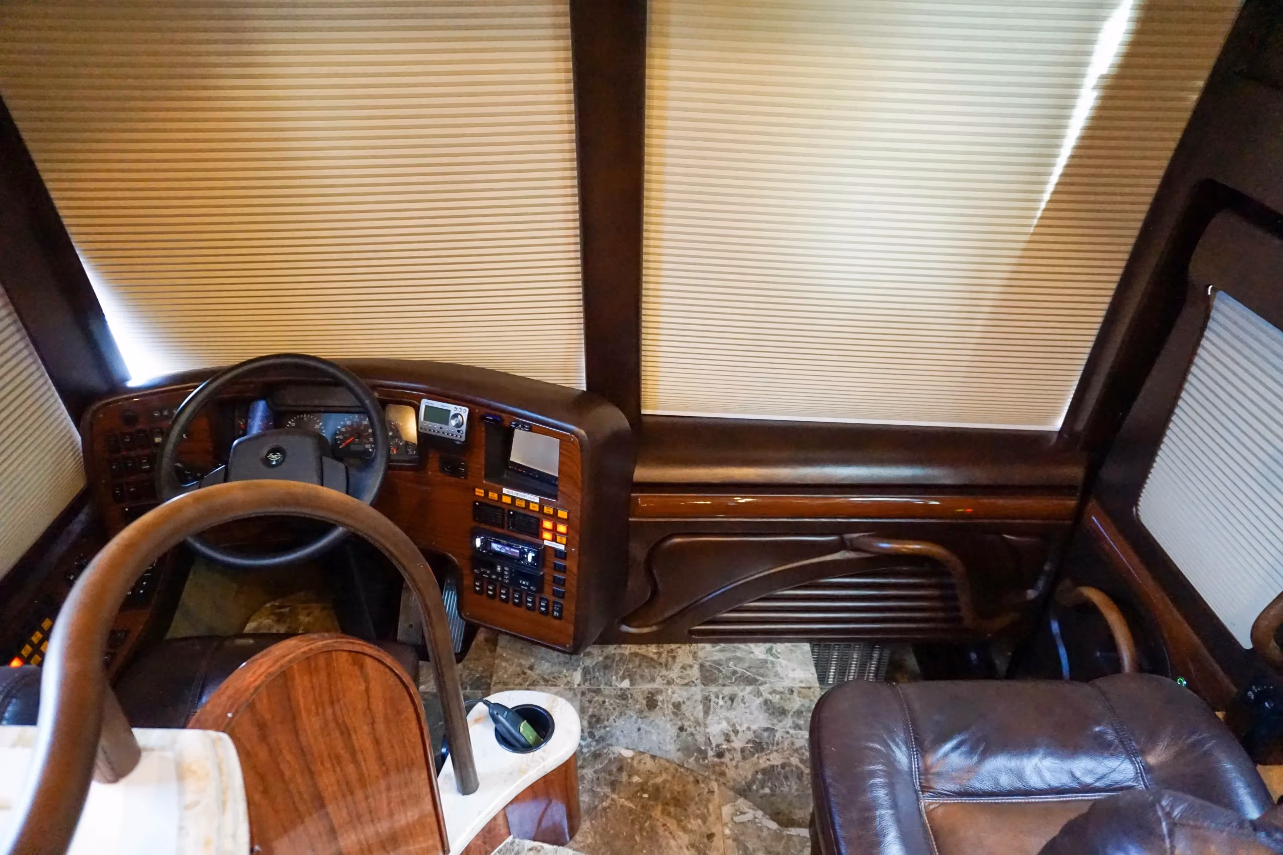 Interior of 2008 Marathon Coach 1135