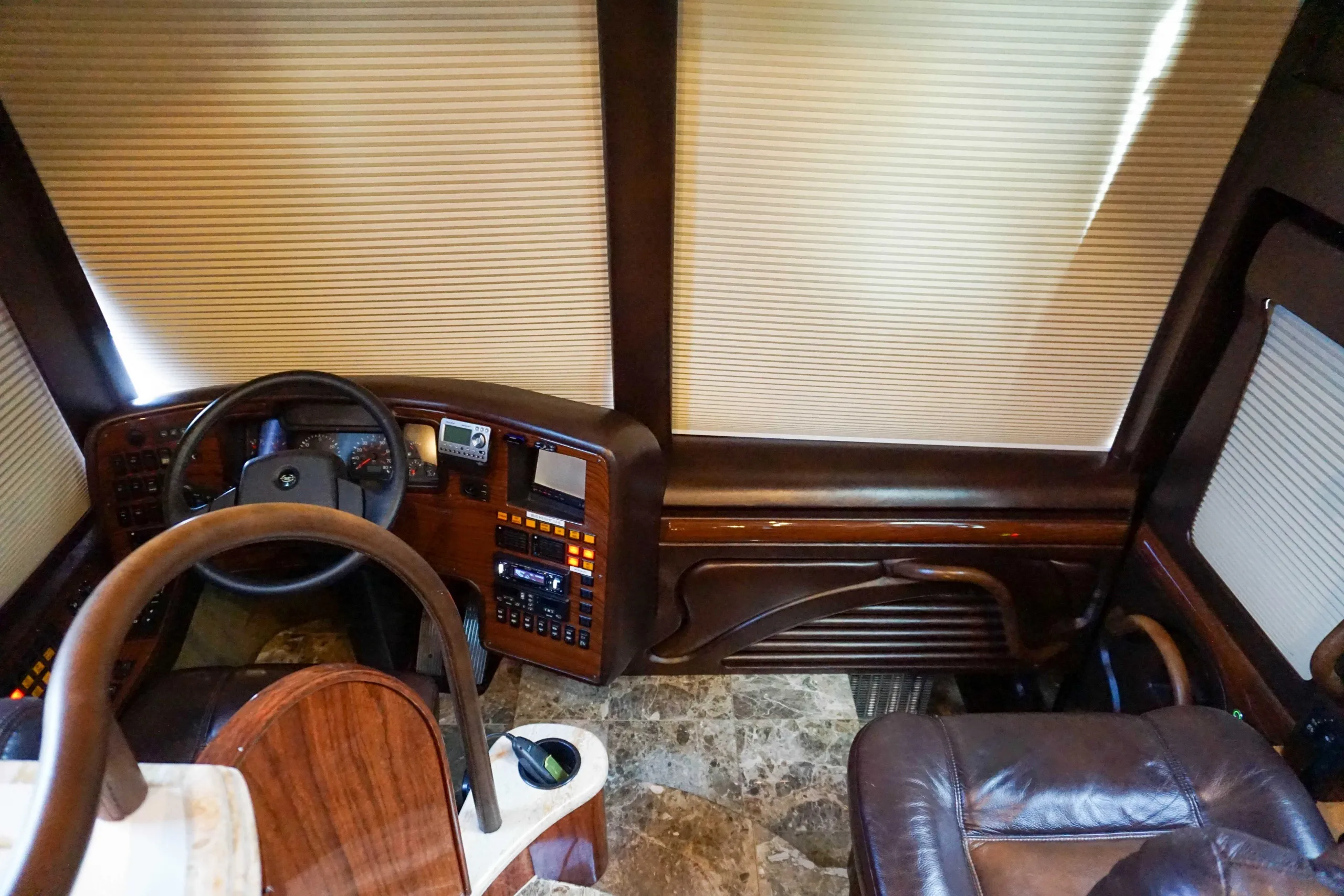 Interior of 2008 Marathon Coach 1135