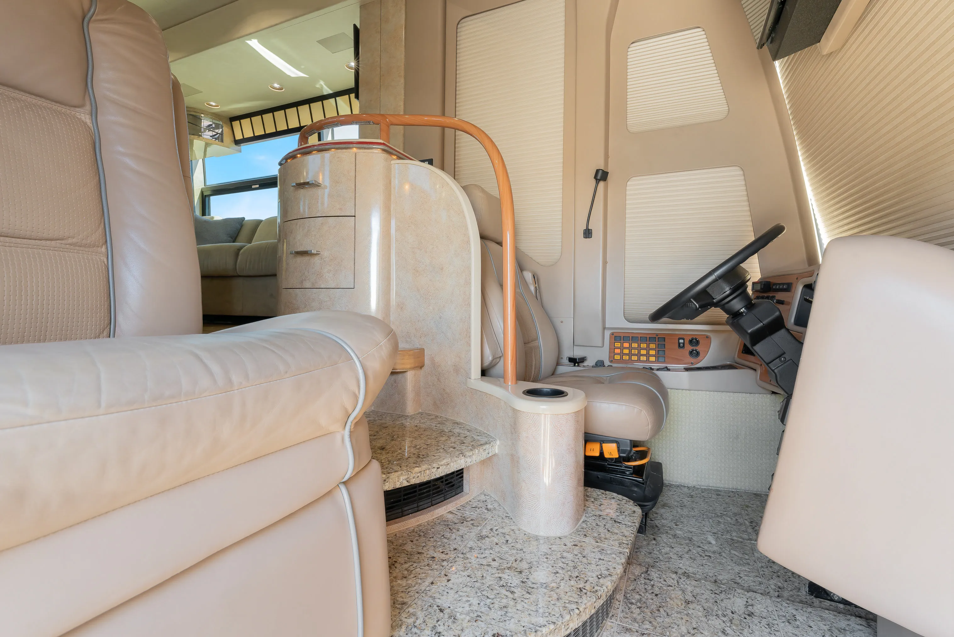 Interior of 2009 Prevost H3-45 Marathon Coach 1154