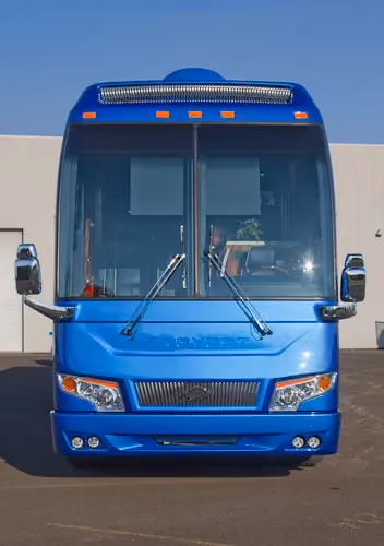 Exterior side profile of Marathon Coach 1205
