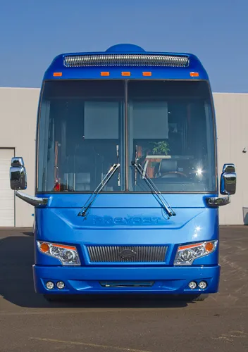 Exterior side profile of Marathon Coach 1205
