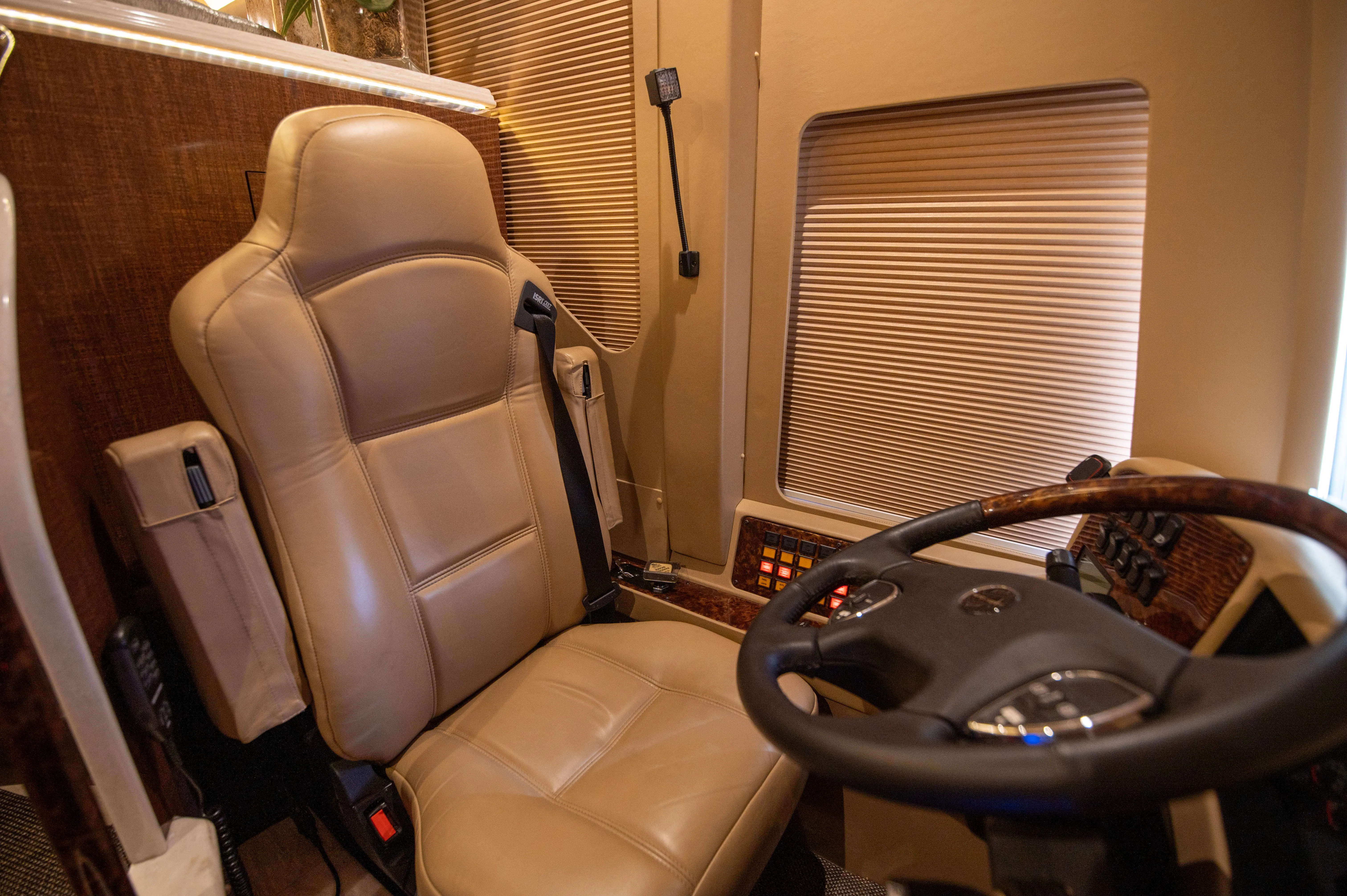 Interior detail of Marathon Coach 1219