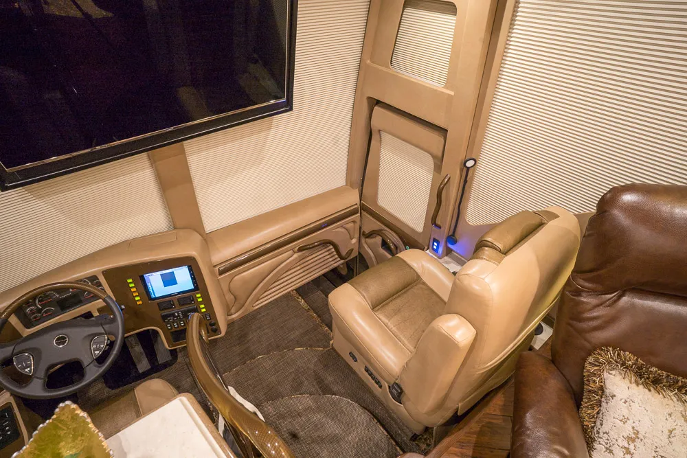 Interior view of Marathon Coach 1262