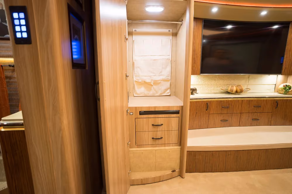 Interior of 2018 Marathon Coach 1275
