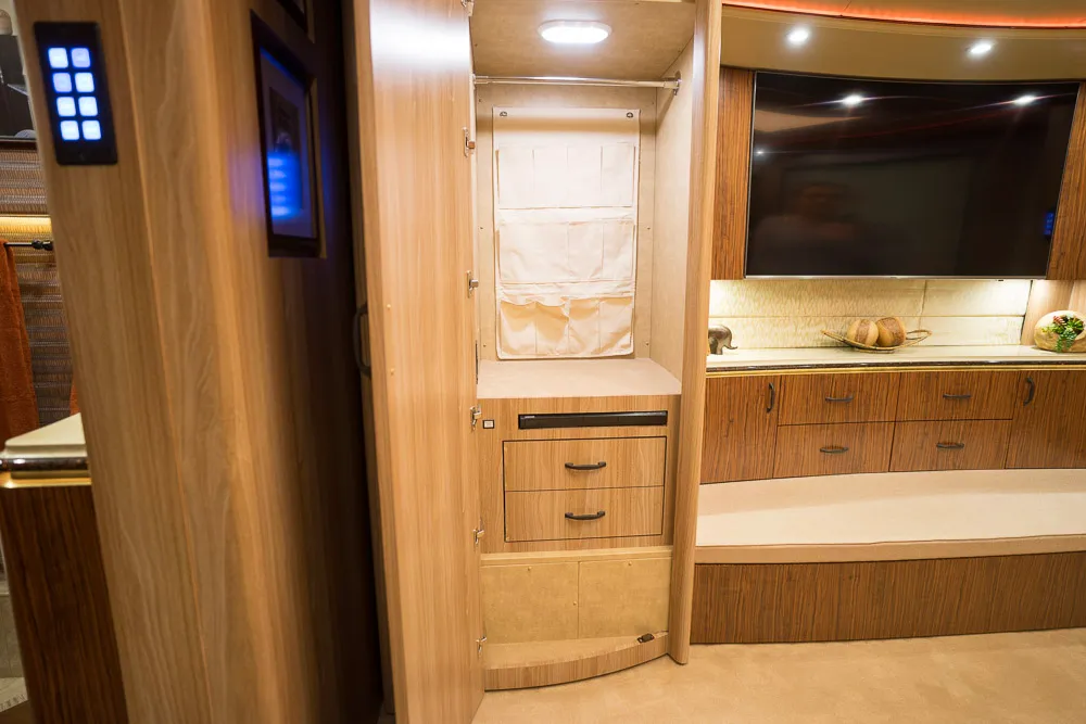 Interior of 2018 Marathon Coach 1275