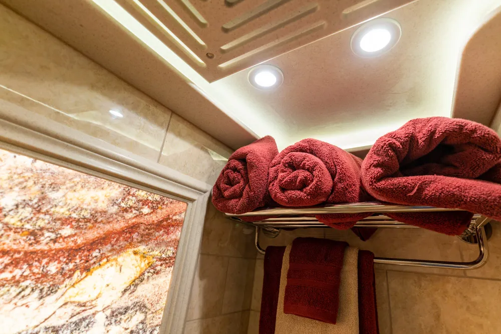 Interior of 2020 Prevost X3-45 Marathon Coach 1301