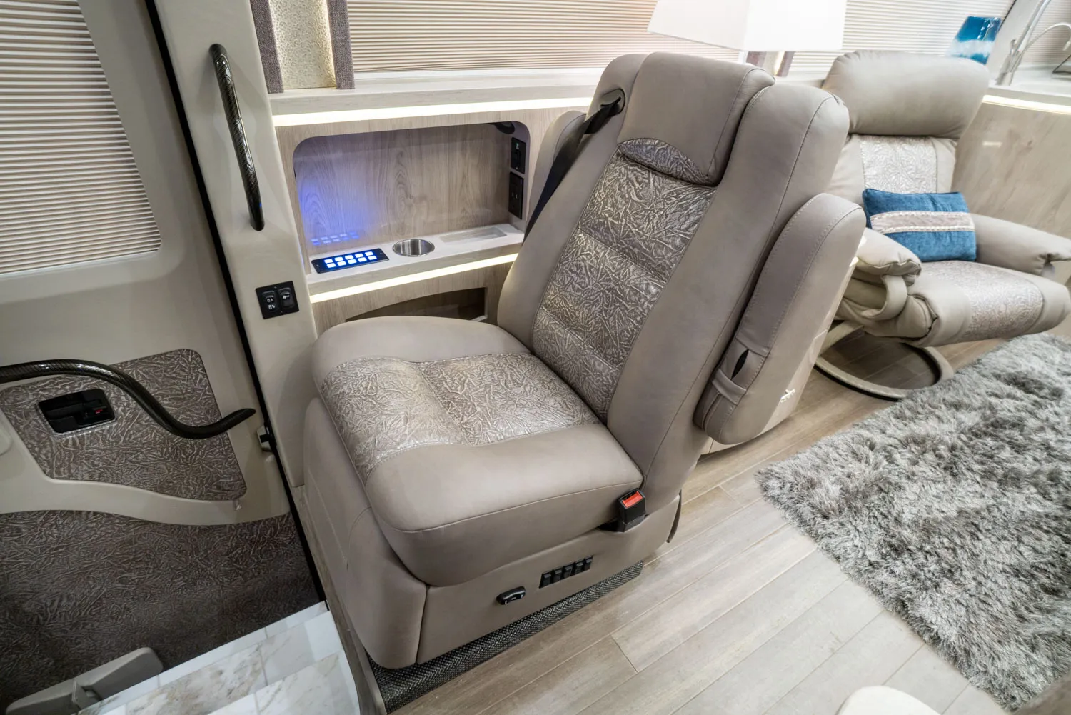 Interior detail of Marathon Coach 1330