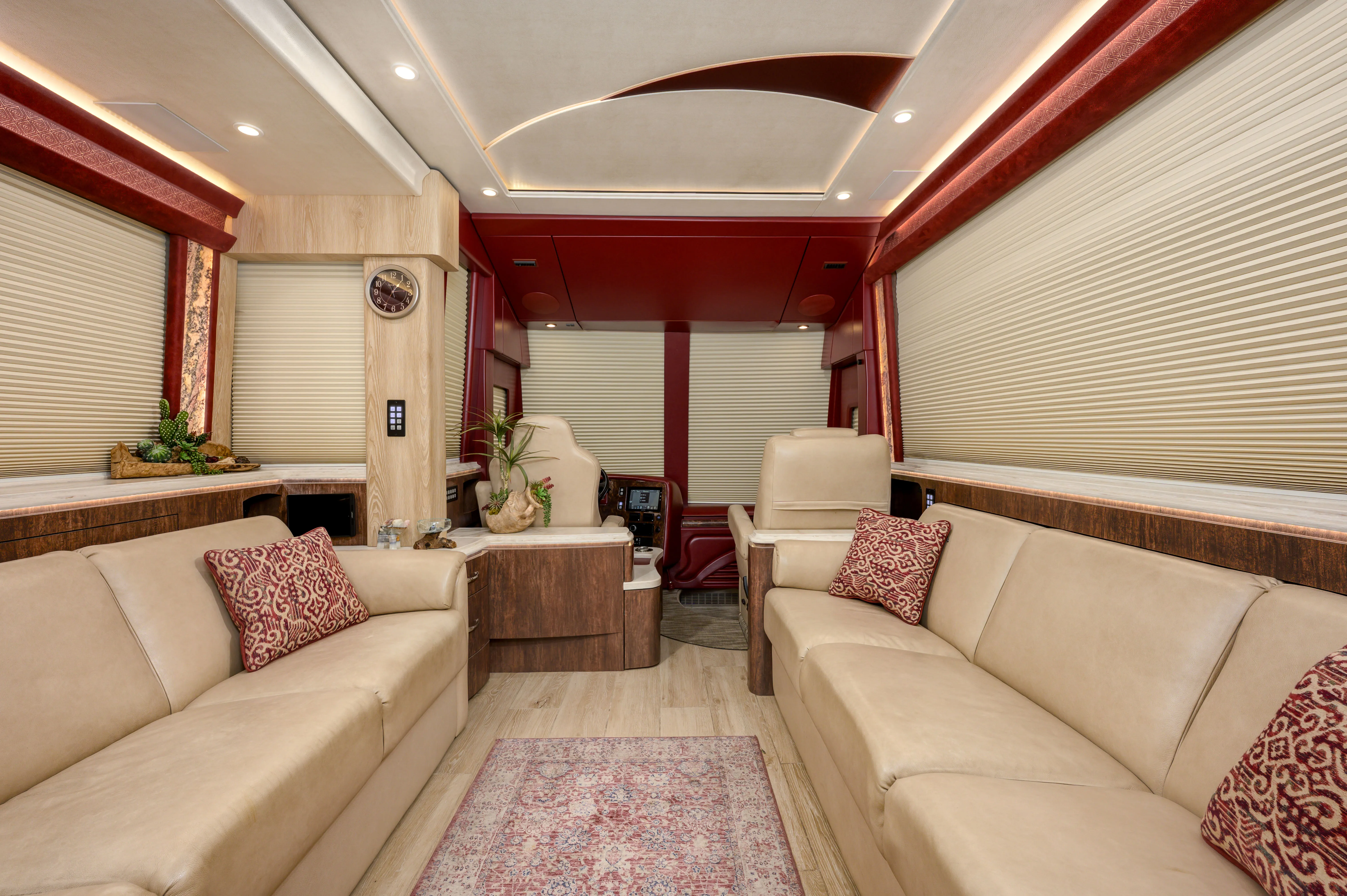 Interior detail of Marathon Coach 1334