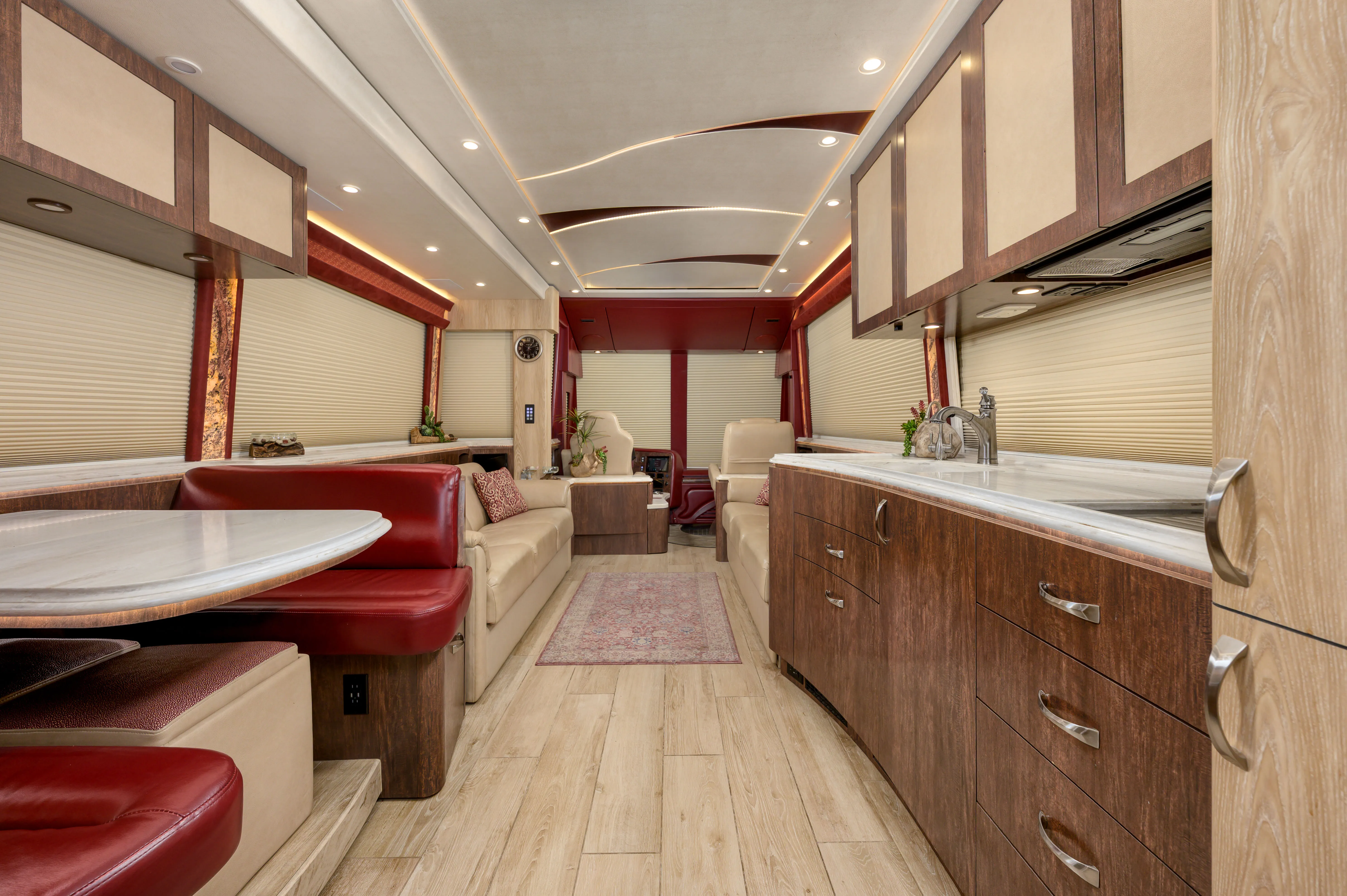 Interior view of Marathon Coach 1334