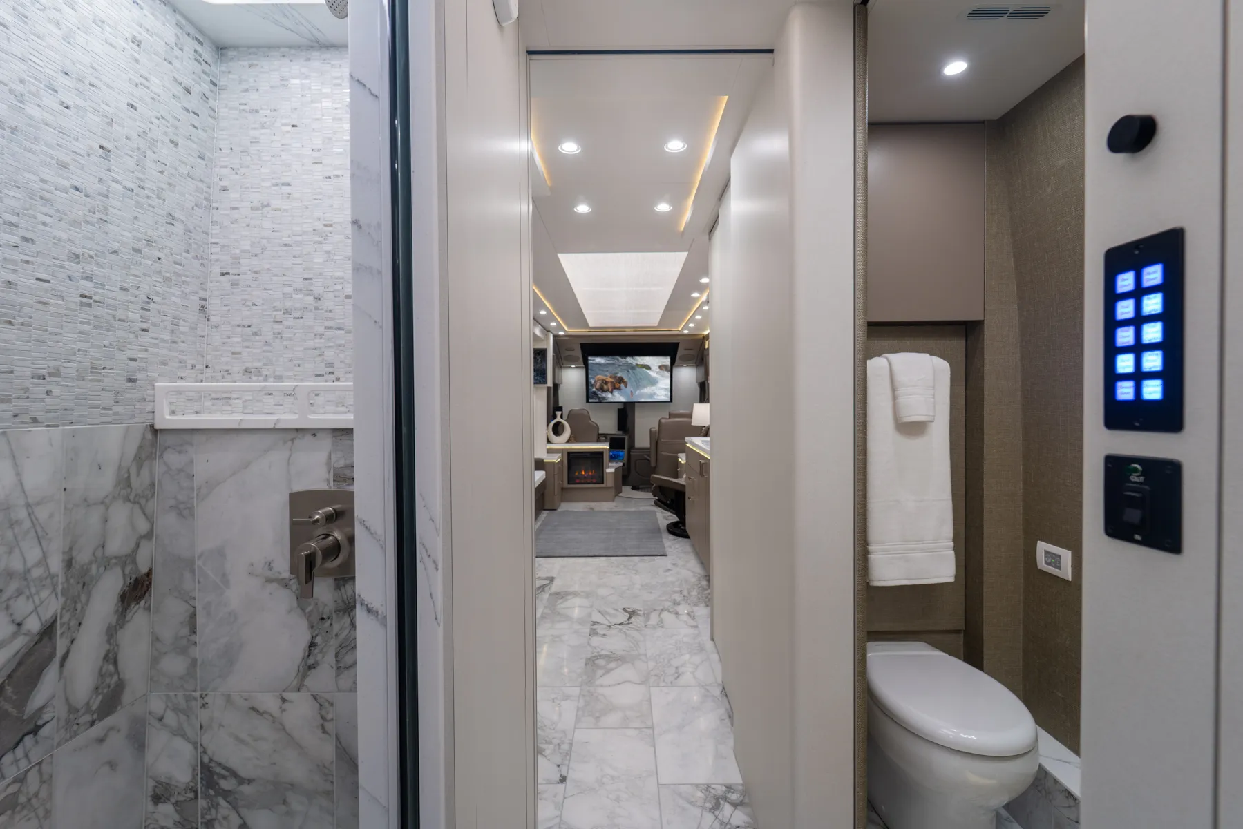 Interior of Marathon Coach #1412