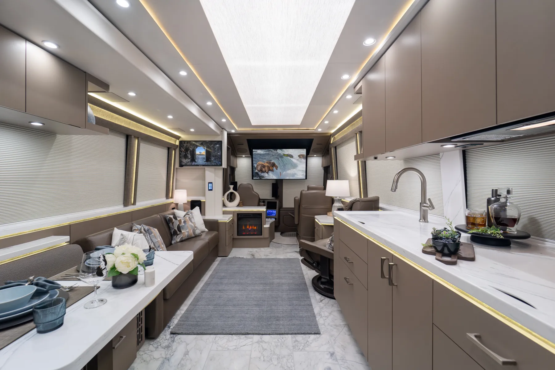 Interior of Marathon Coach #1412