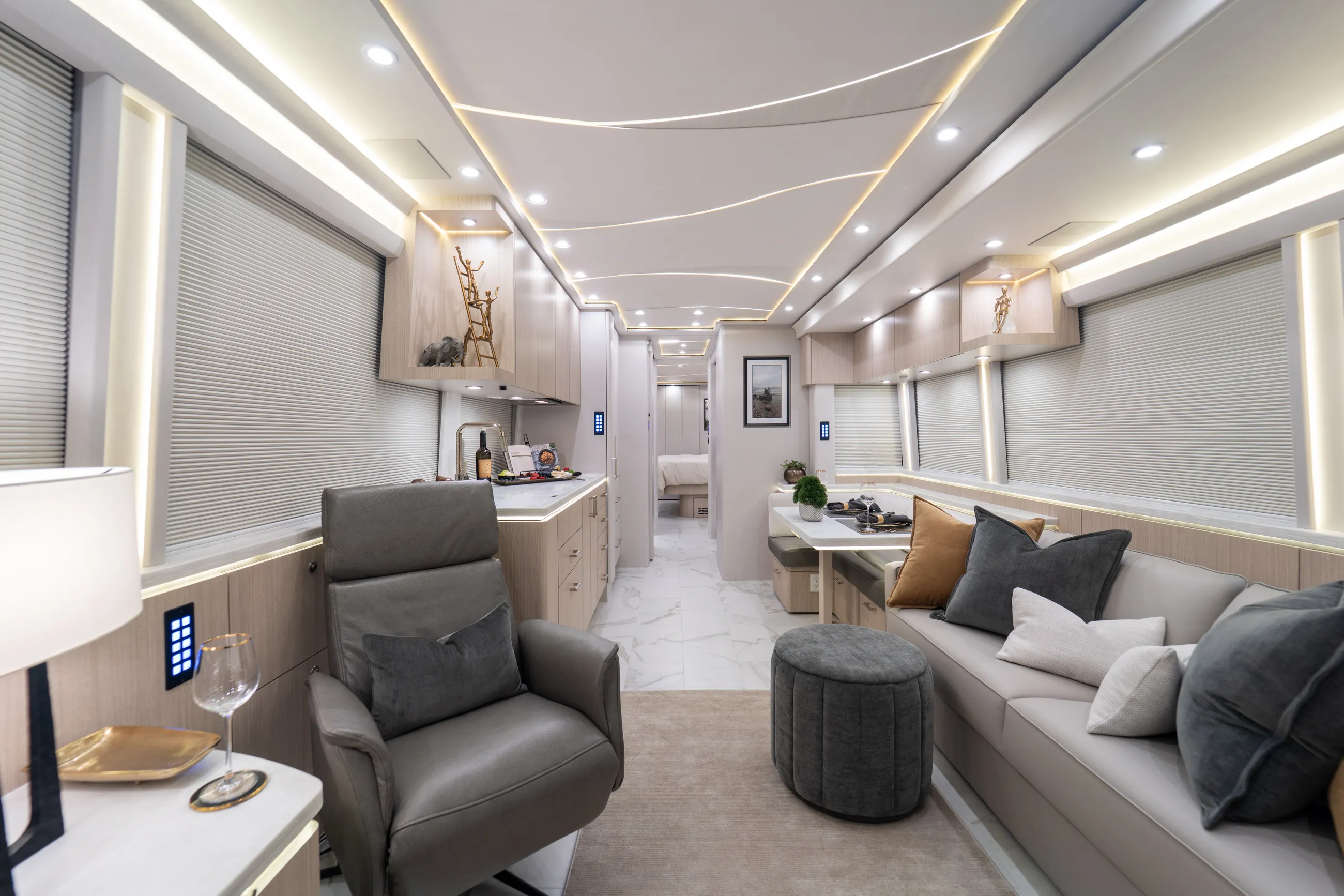 Interior of Marathon Coach #1417