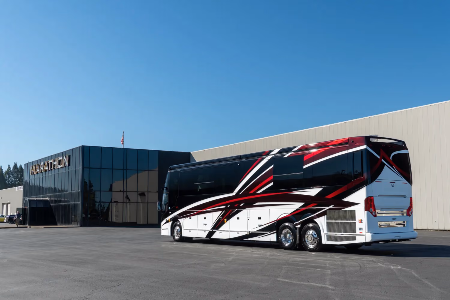 Exterior of Marathon Coach #1411
