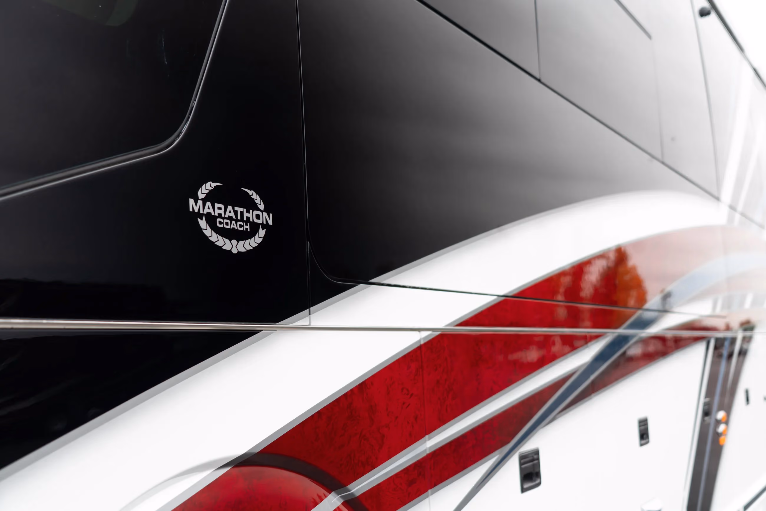 Exterior of Marathon Coach #1413 | Luxury Motorcoach for Sale