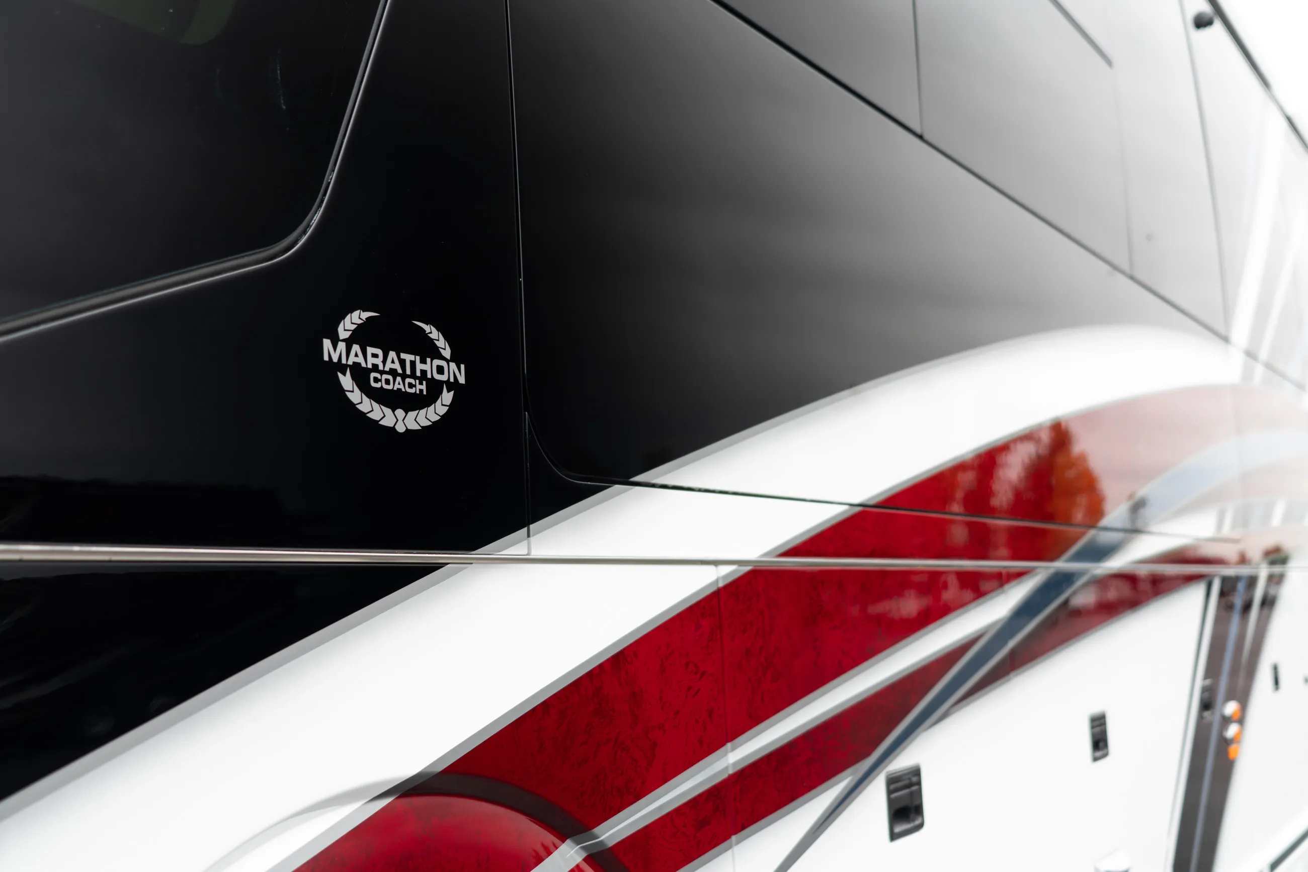Exterior of Marathon Coach #1413 | Luxury Motorcoach for Sale