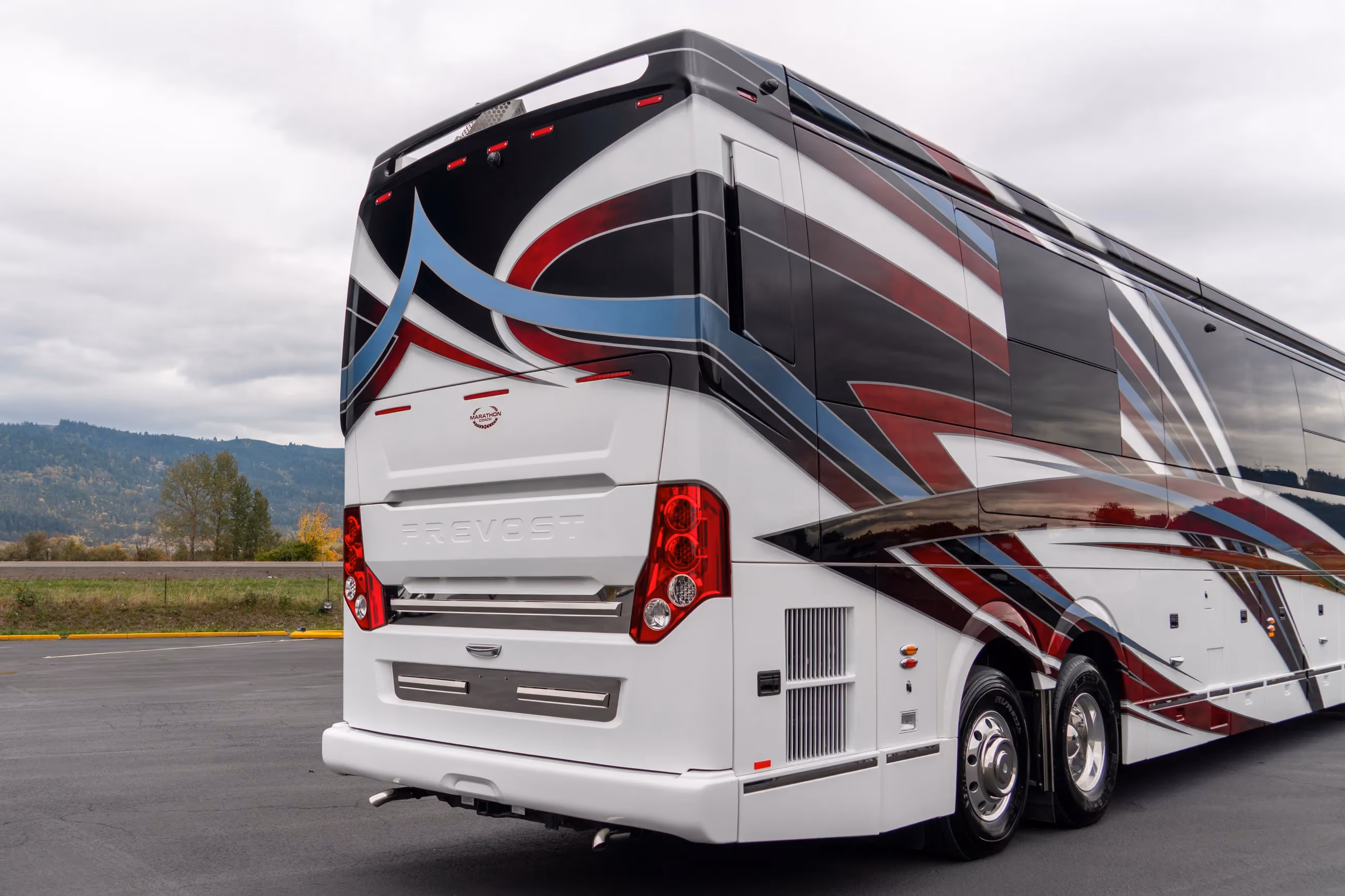 Exterior of Marathon Coach #1413 | Luxury Motorcoach for Sale