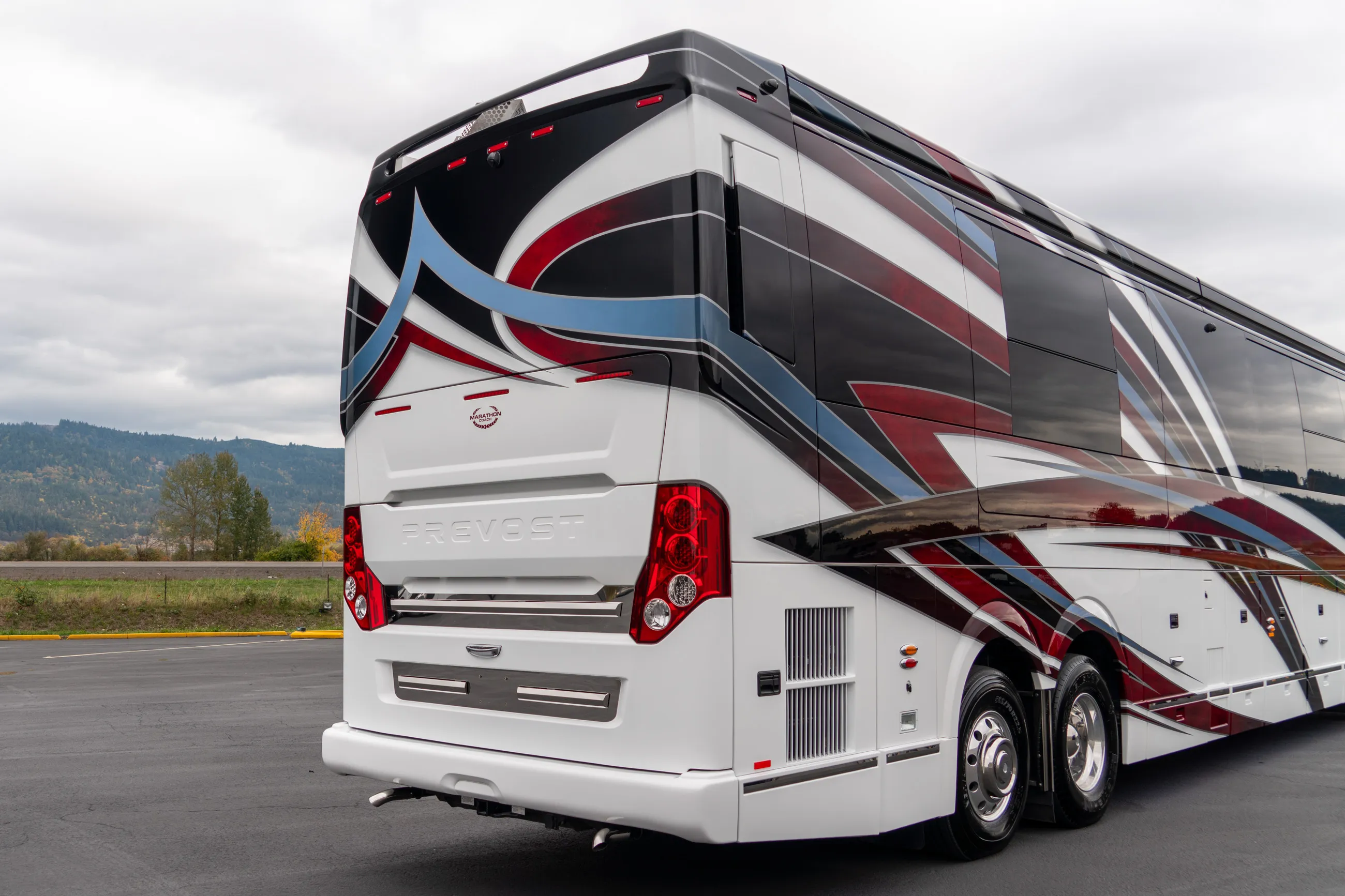 Exterior of Marathon Coach #1413 | Luxury Motorcoach for Sale