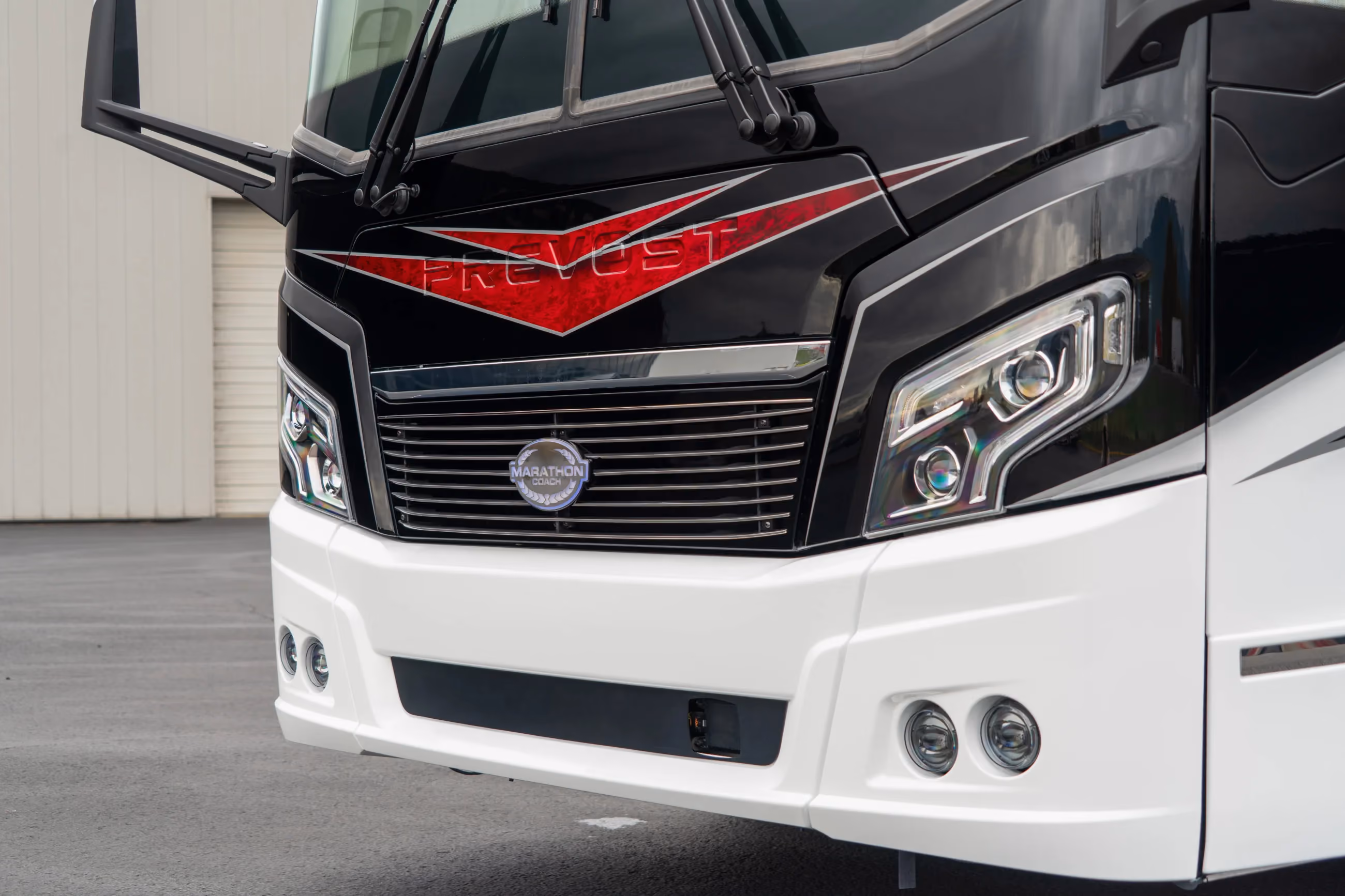 Exterior of Marathon Coach #1413 | Luxury Motorcoach for Sale