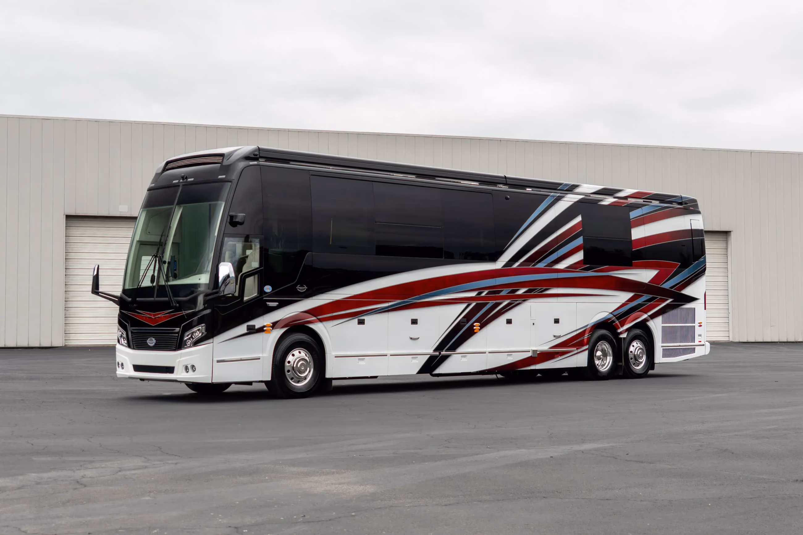 Exterior of Marathon Coach #1413 | Luxury Motorcoach for Sale