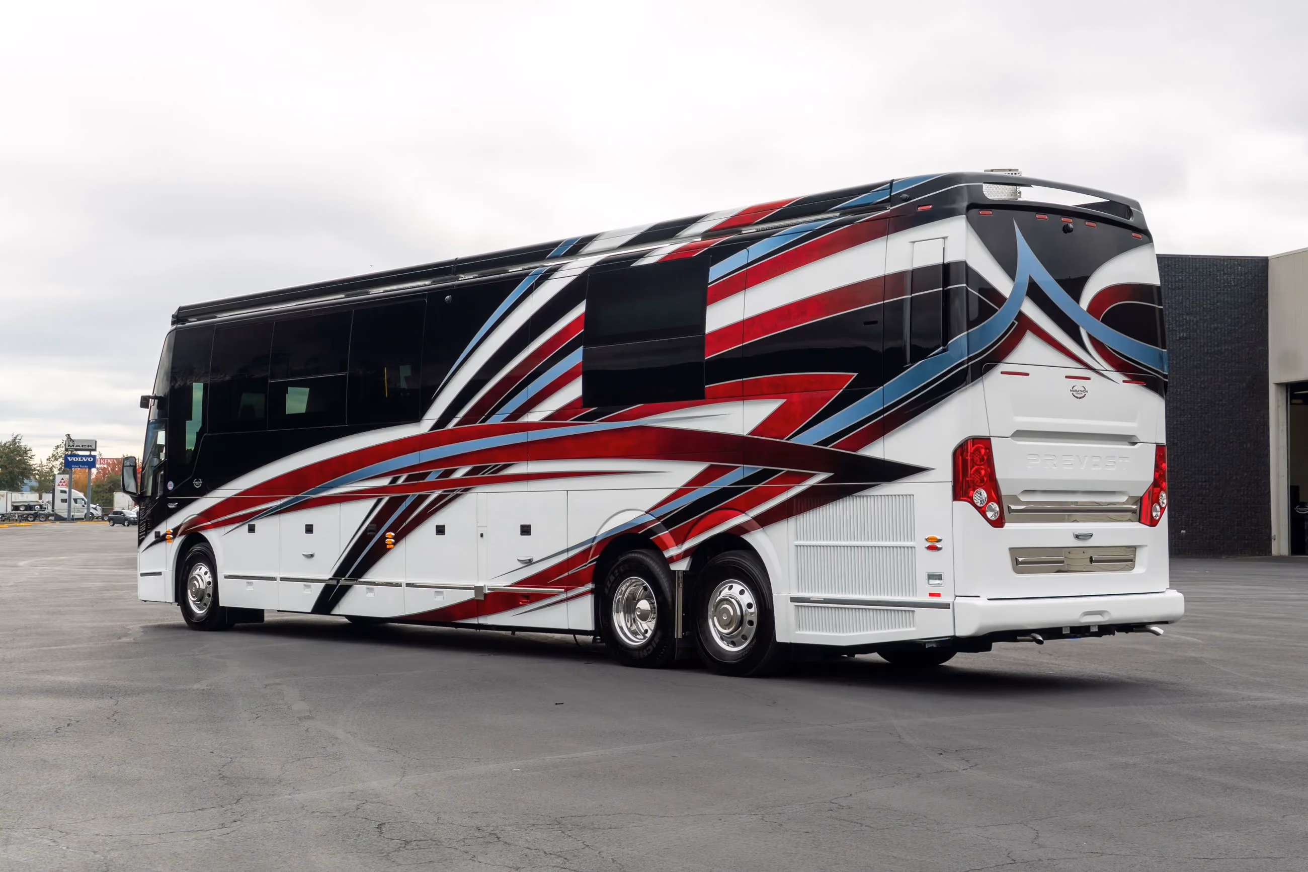 Exterior of Marathon Coach #1413 | Luxury Motorcoach for Sale
