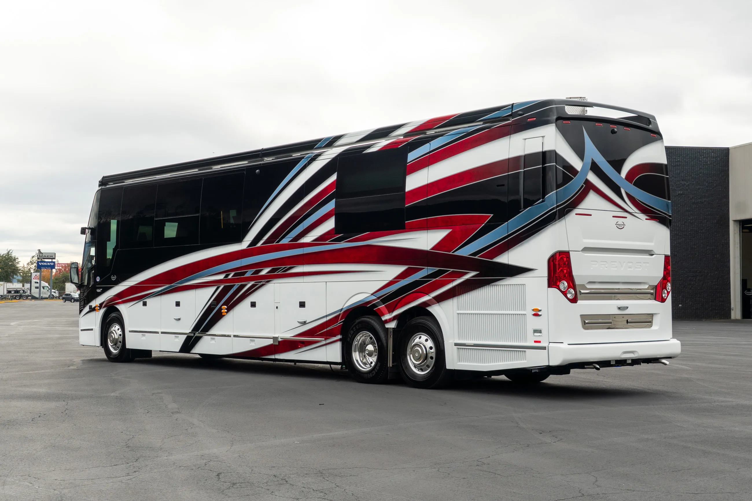 Exterior of Marathon Coach #1413 | Luxury Motorcoach for Sale