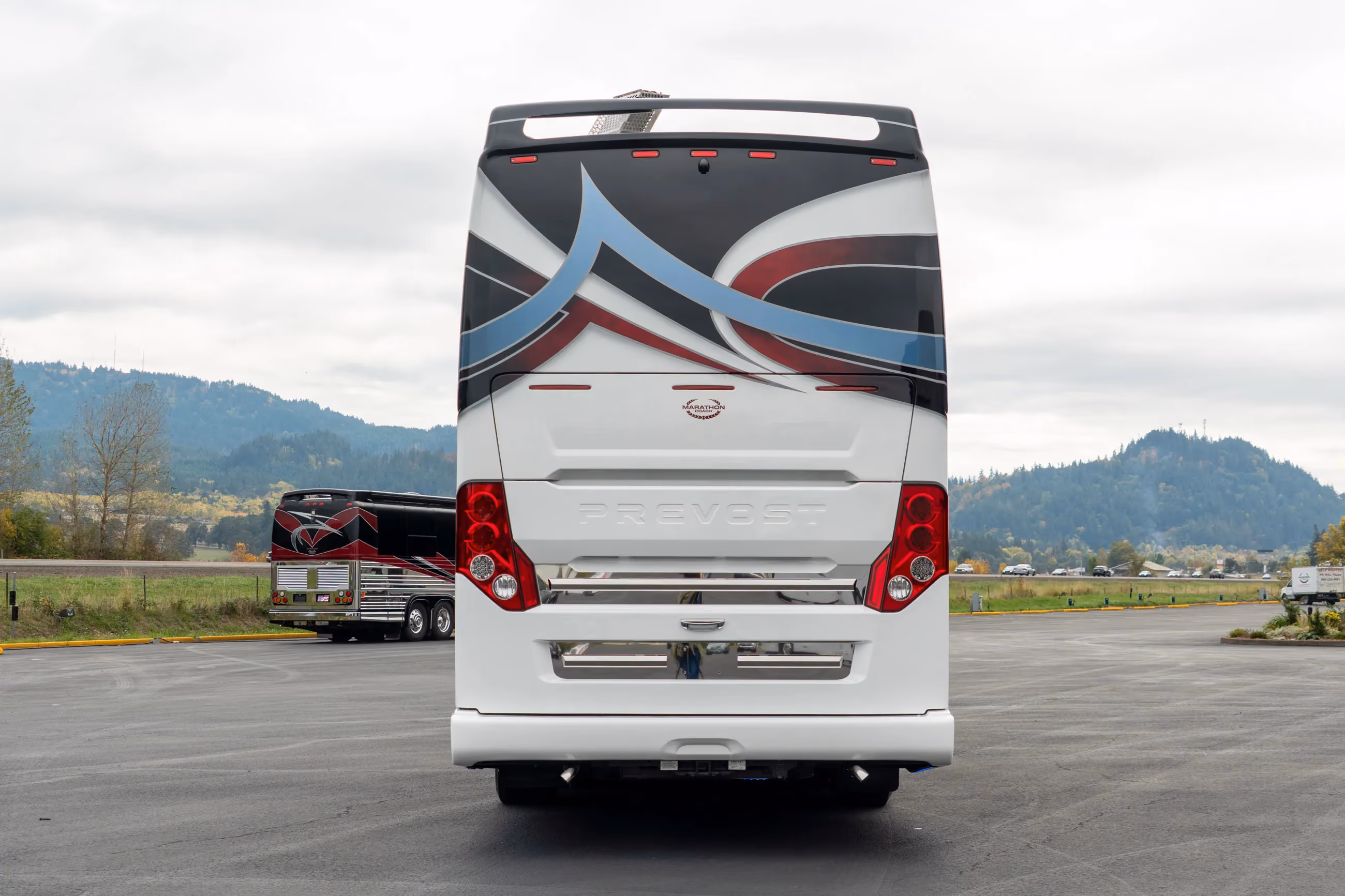 Exterior of Marathon Coach #1413 | Luxury Motorcoach for Sale
