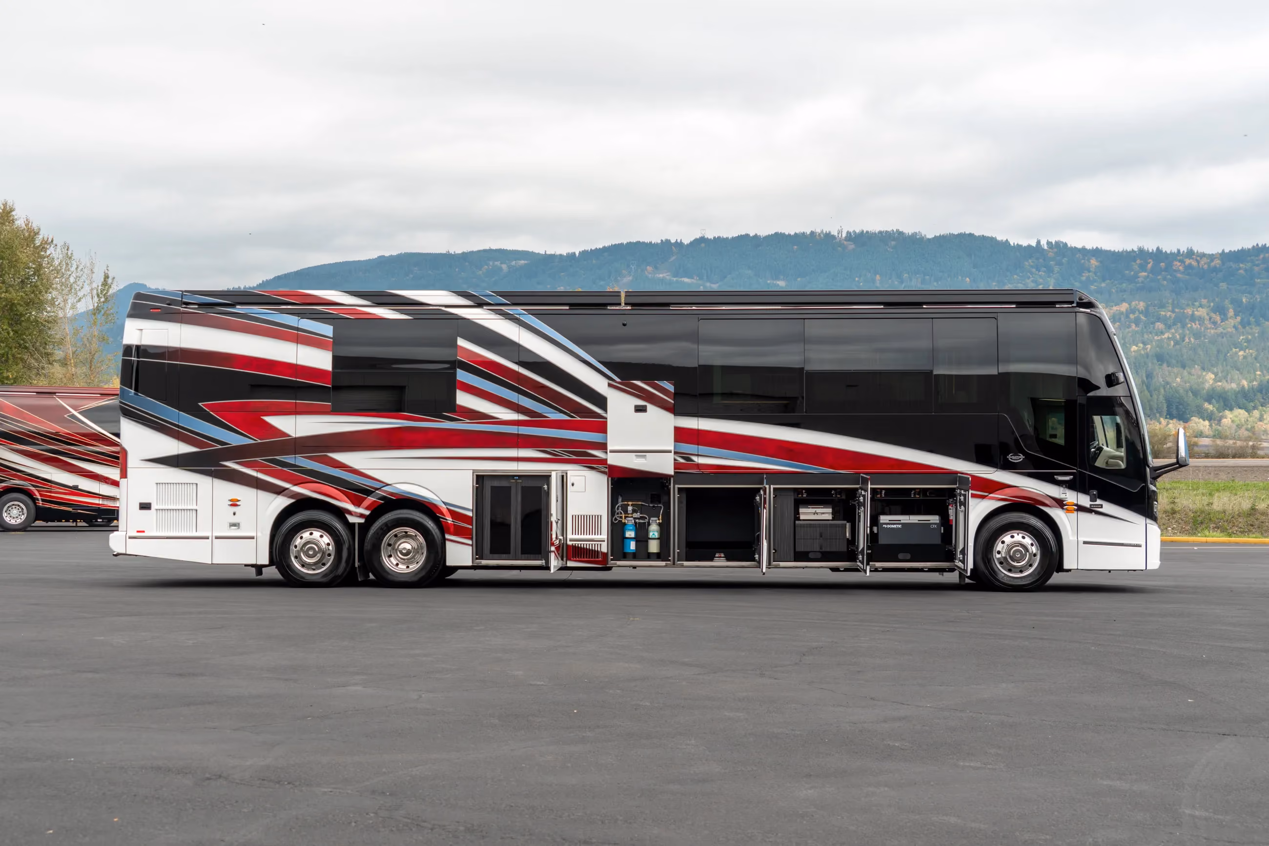 Exterior of Marathon Coach #1413 | Luxury Motorcoach for Sale