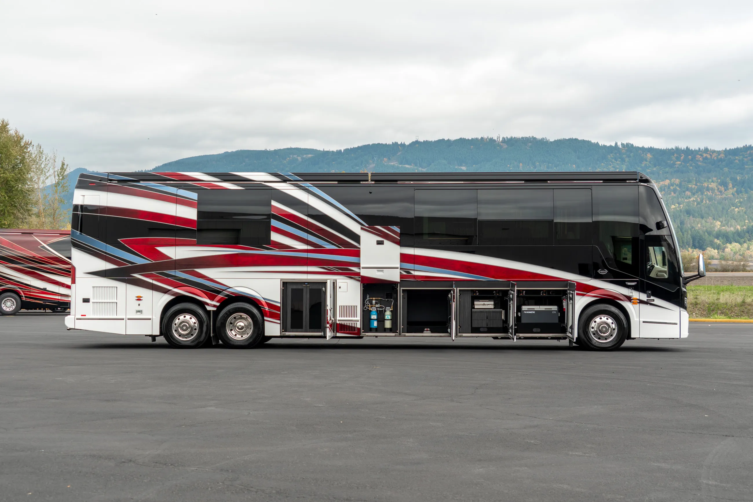 Exterior of Marathon Coach #1413 | Luxury Motorcoach for Sale
