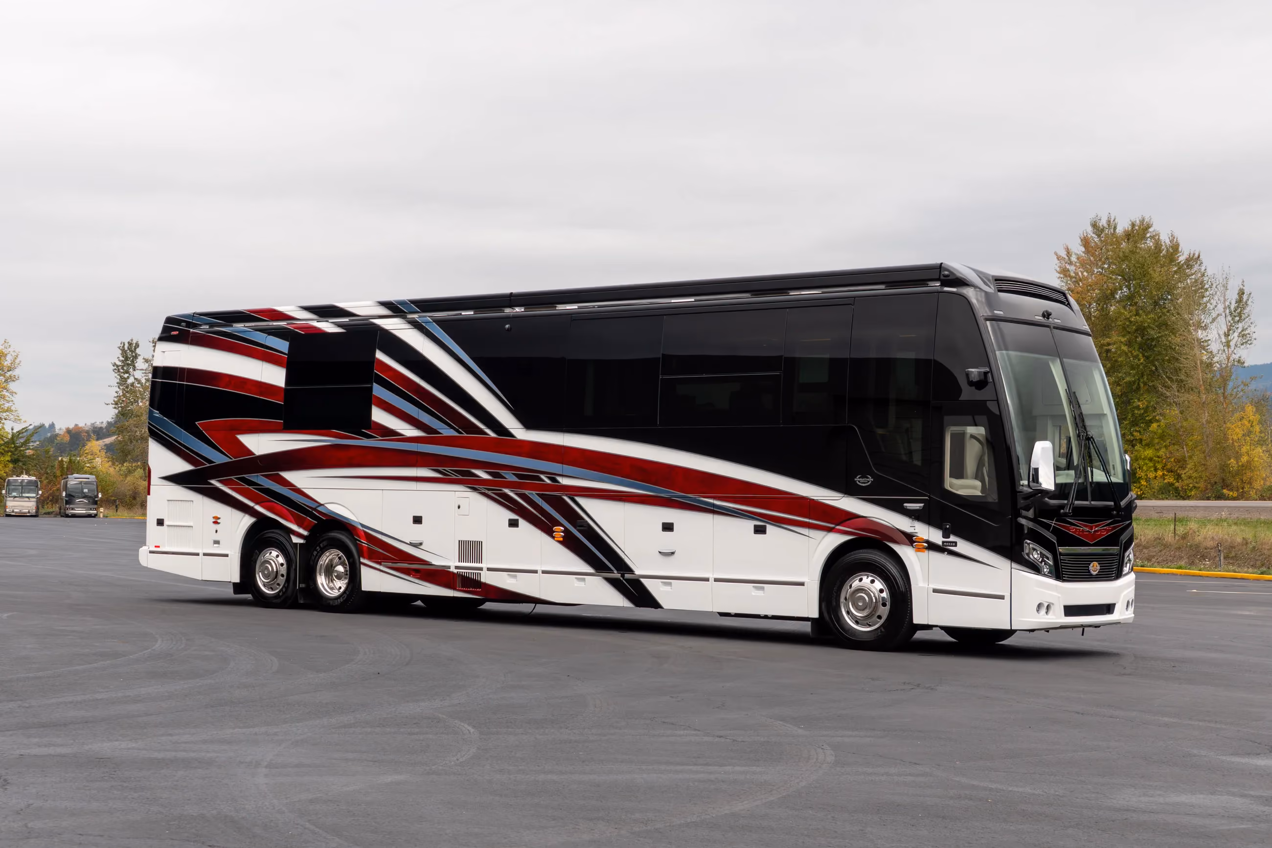 Exterior of Marathon Coach #1413 | Luxury Motorcoach for Sale
