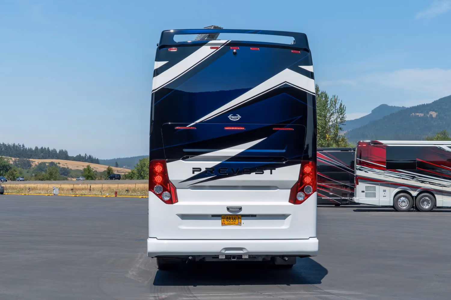 Exterior of Marathon Coach #1410 | Luxury Motorcoach for Sale