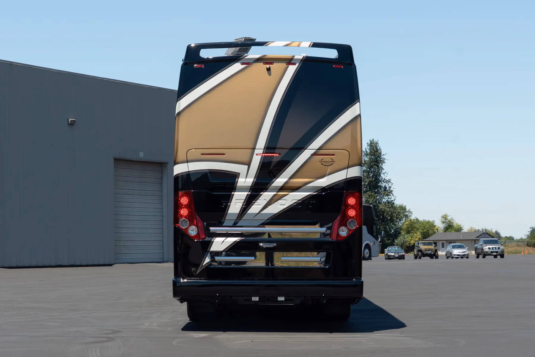 Exterior of Marathon Coach #1408 | Luxury Motorcoach for Sale