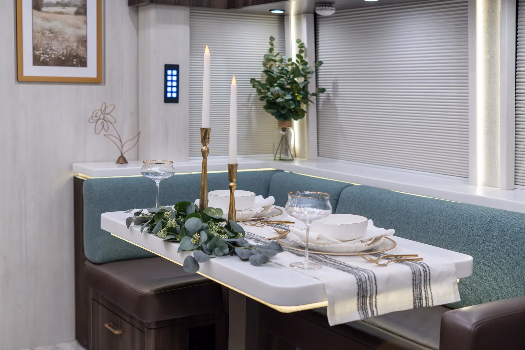 Interior of Marathon Coach #1408 | Luxury Motorcoach for Sale