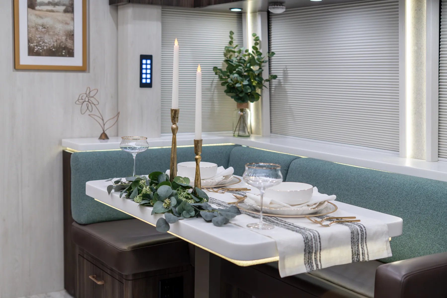 Interior of Marathon Coach #1408 | Luxury Motorcoach for Sale
