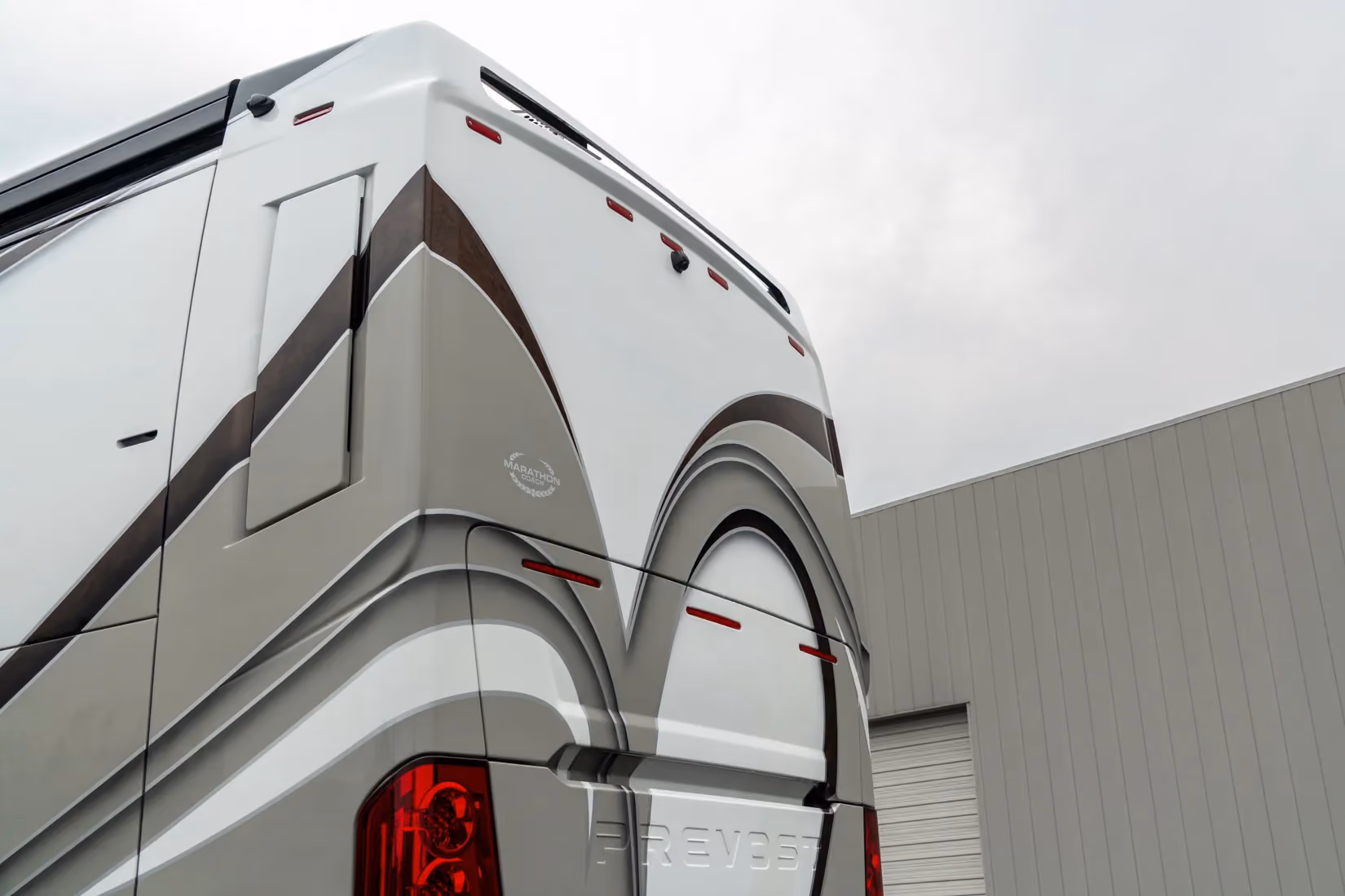 Exterior of Marathon Coach #1409 | Luxury Motorcoach for Sale