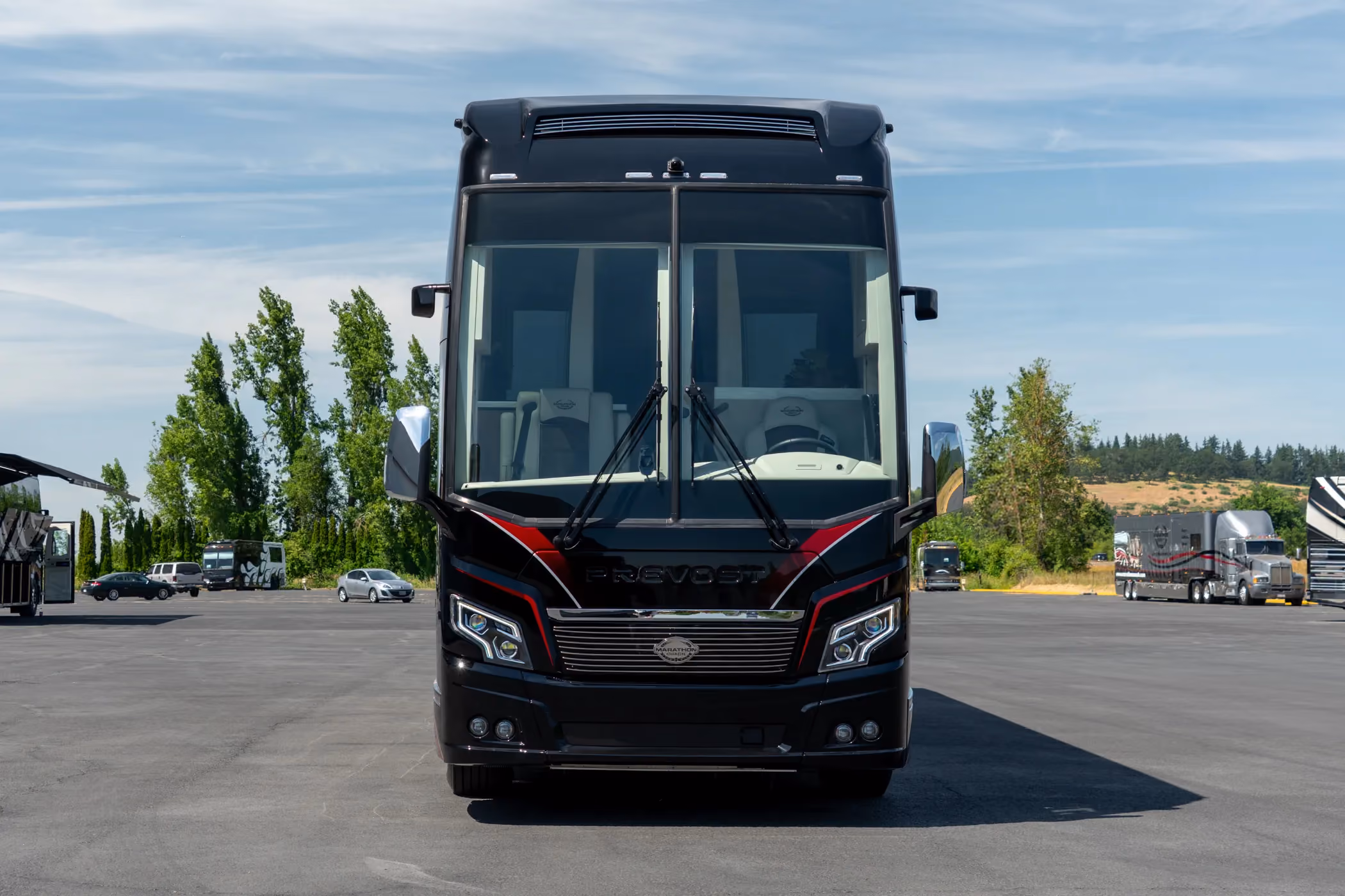 Exterior of Marathon Coach #1407 | Luxury Motorcoach for Sale