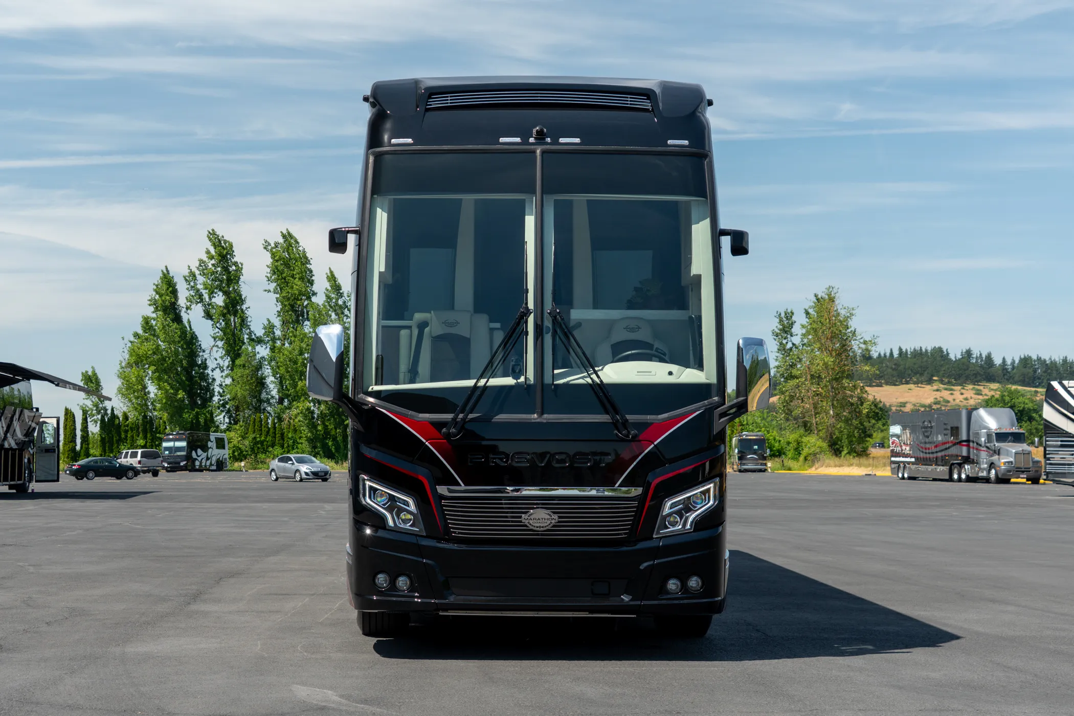 Exterior of Marathon Coach #1407 | Luxury Motorcoach for Sale