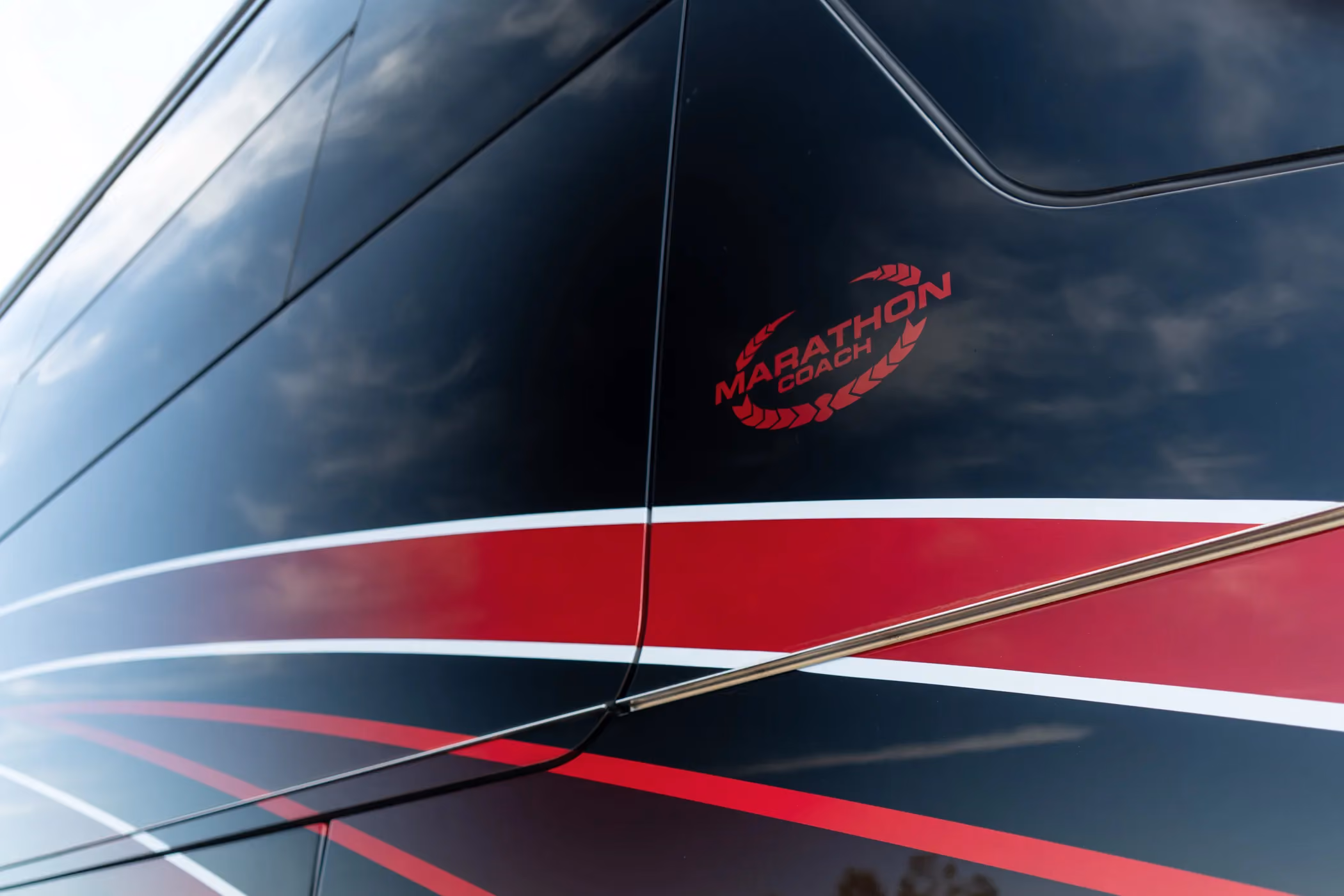 Exterior of Marathon Coach #1407 | Luxury Motorcoach for Sale
