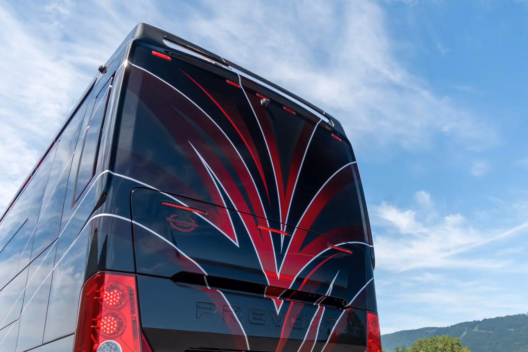 Exterior of Marathon Coach #1407 | Luxury Motorcoach for Sale