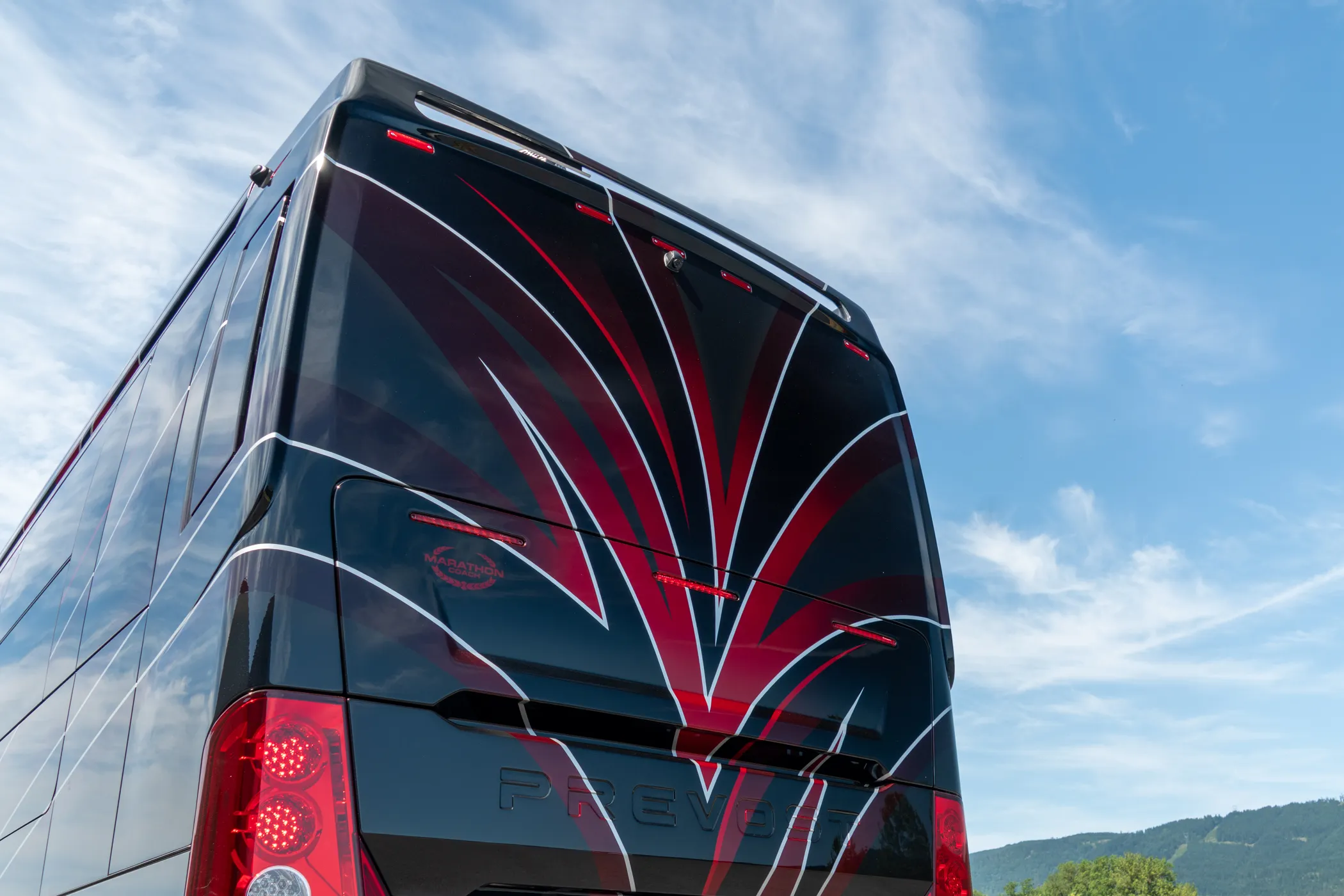 Exterior of Marathon Coach #1407 | Luxury Motorcoach for Sale