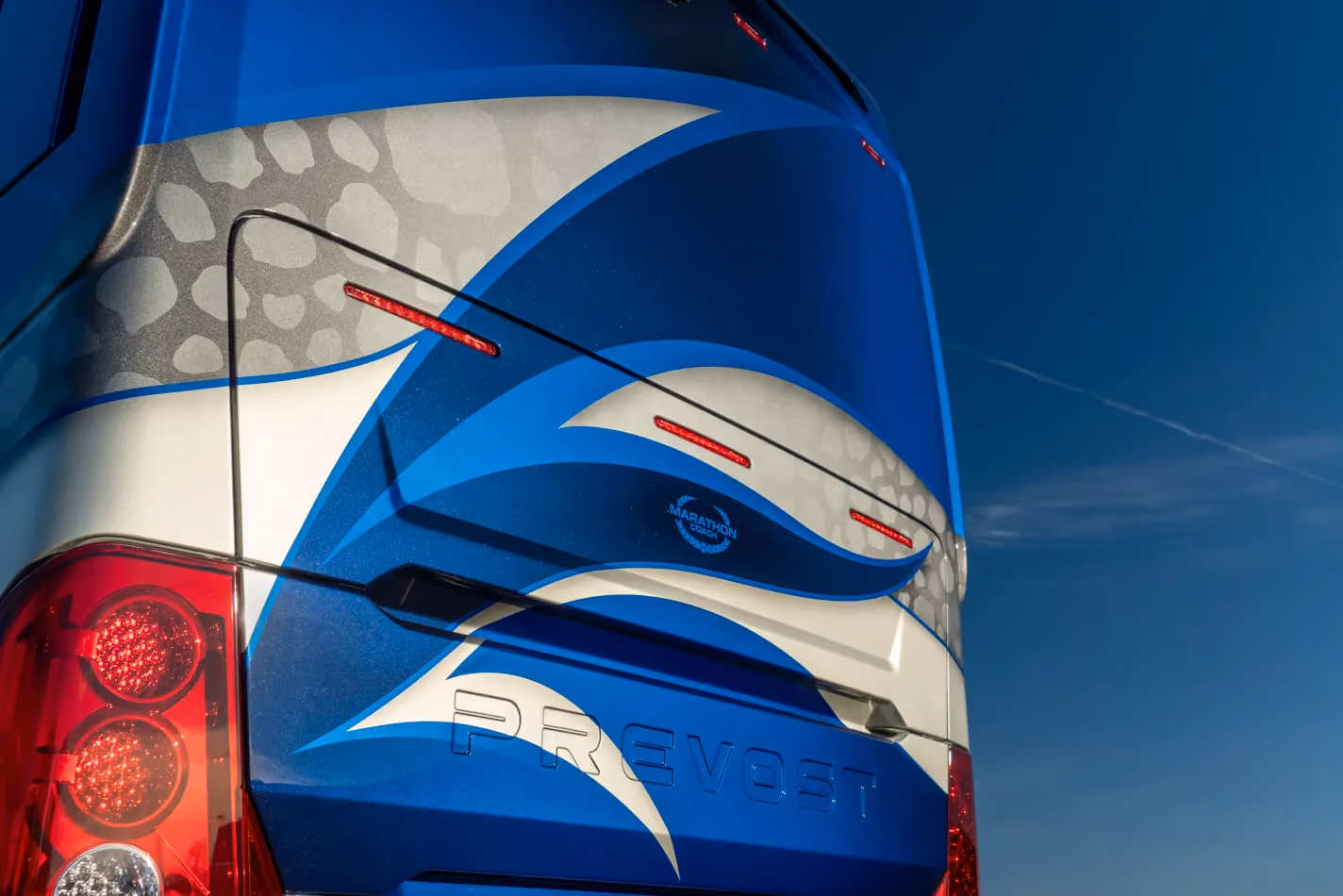 Exterior of Marathon Coach #1402 | Luxury Motorcoach for Sale