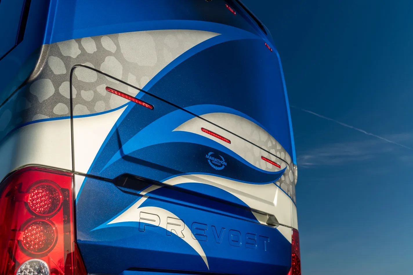 Exterior of Marathon Coach #1402 | Luxury Motorcoach for Sale