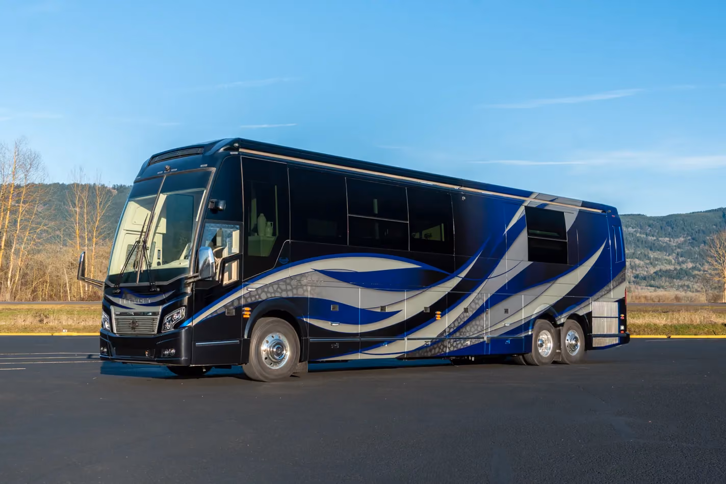 Exterior of Marathon Coach #1402 | Luxury Motorcoach for Sale
